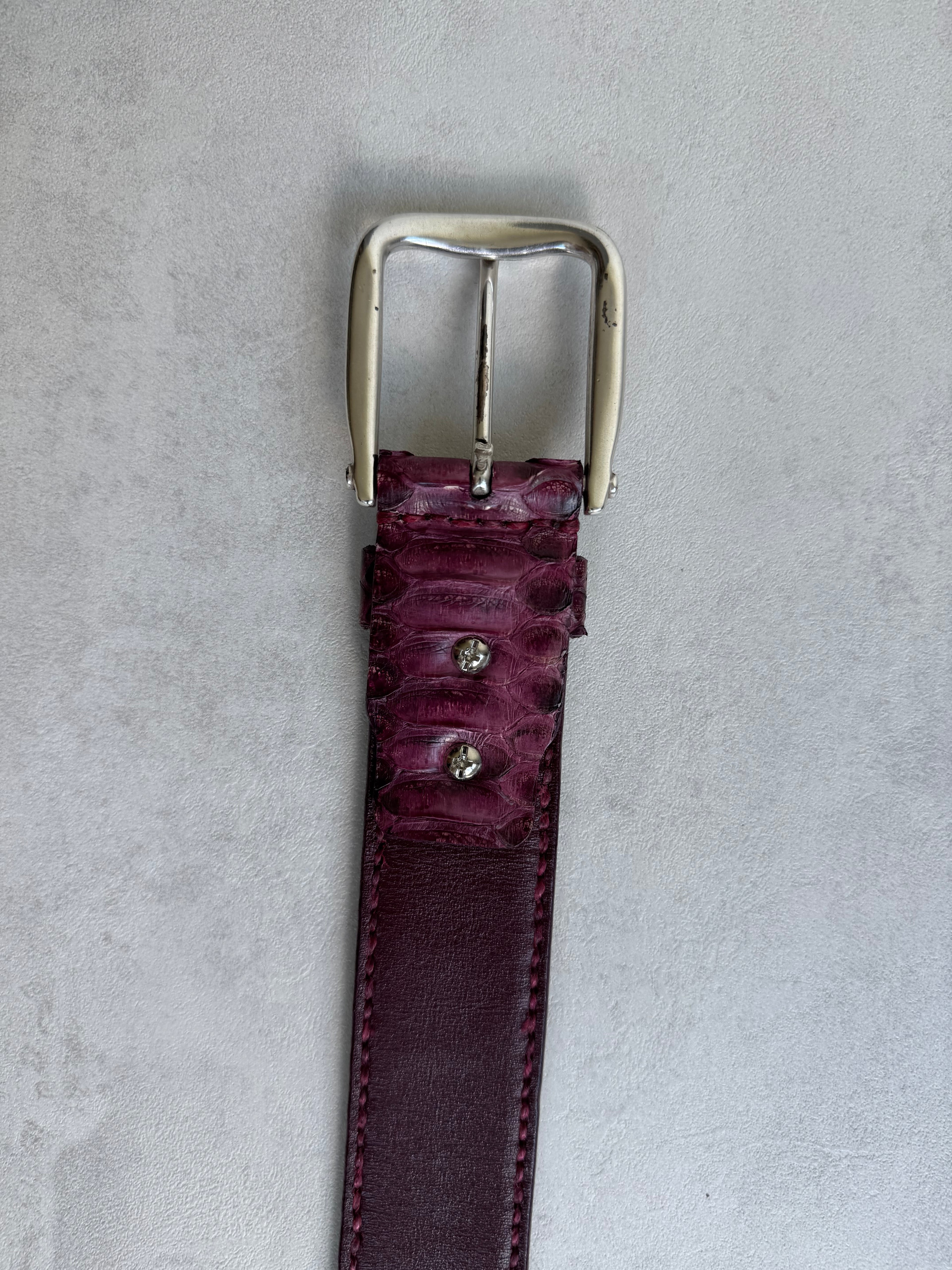 SNAKE SKIN BELT