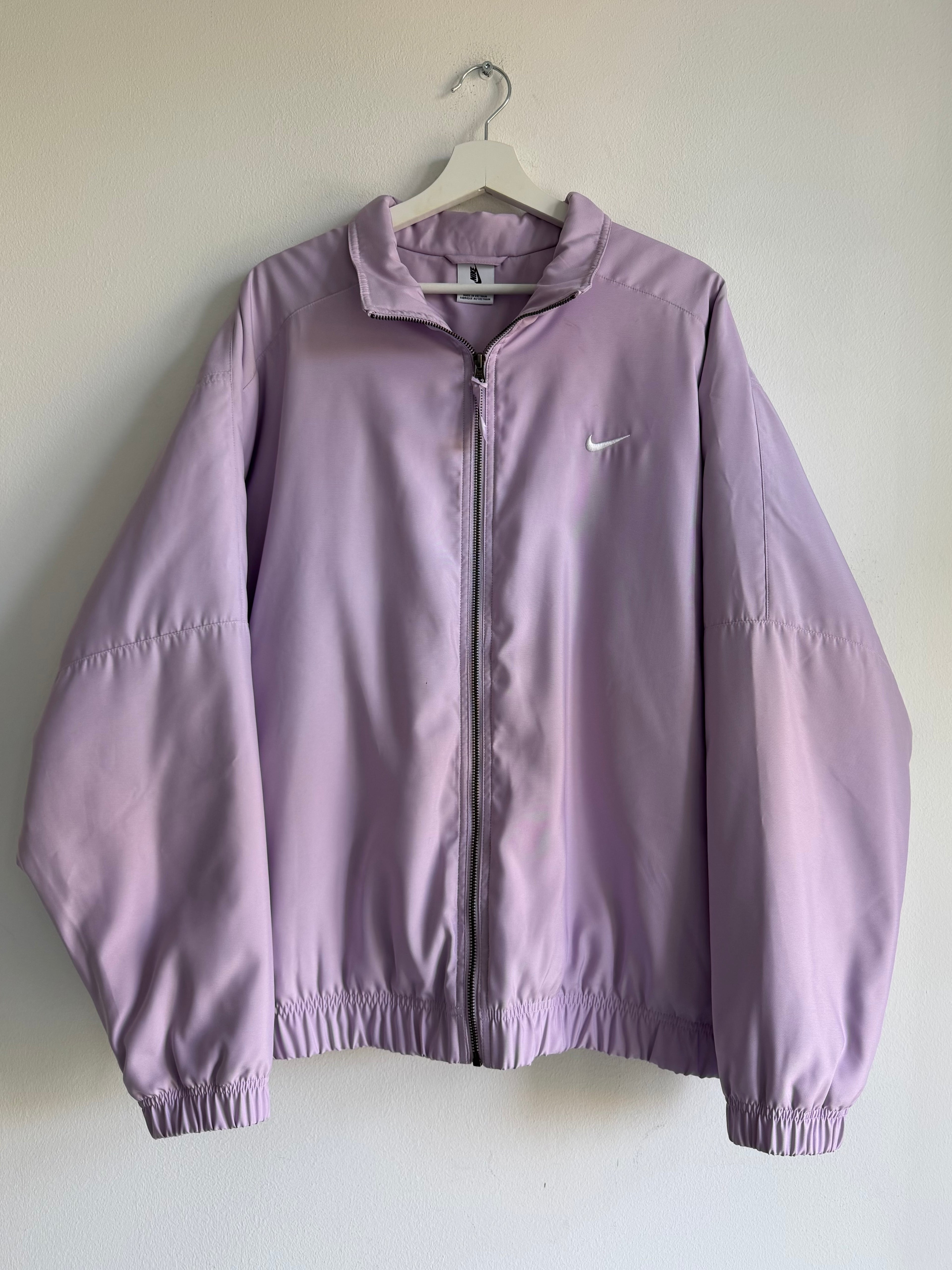 NIKE LAB SOLO SWOOSH SATIN JACKET