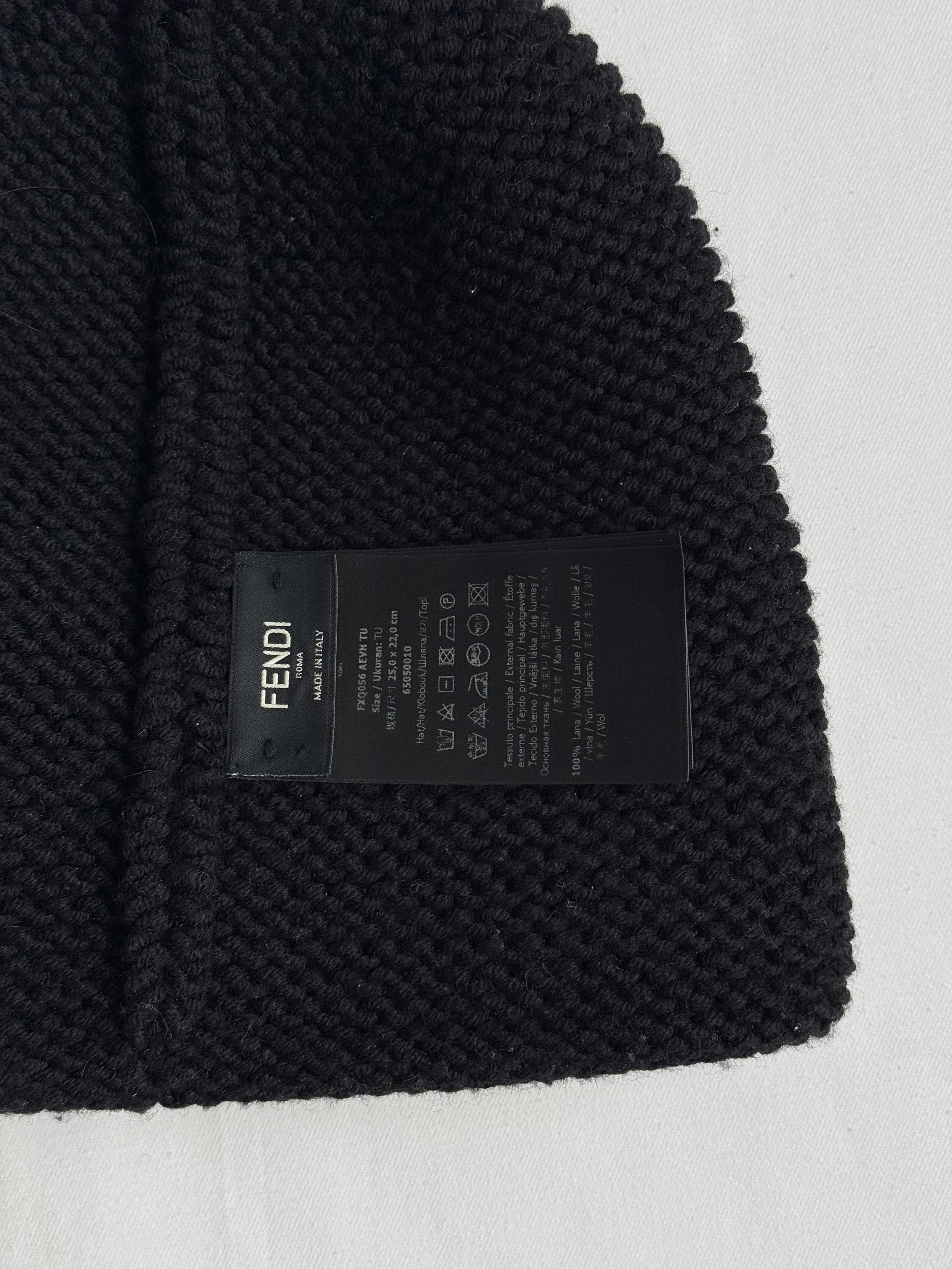 FENDI ROMA WOOL BEANIE