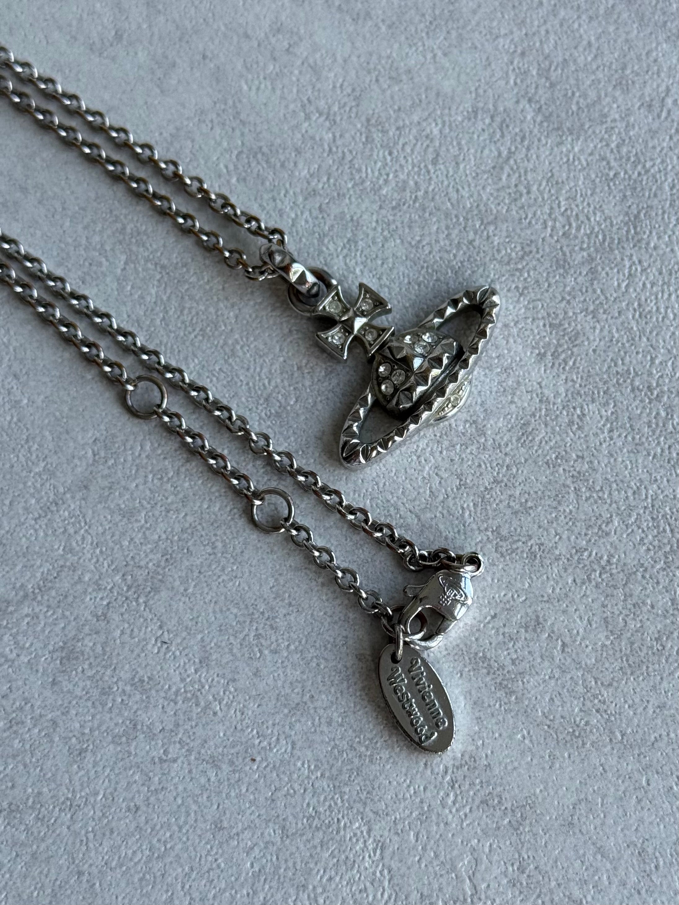 VIVIENNE WESTWOOD MINI RELIEF PENDANT CHAIN