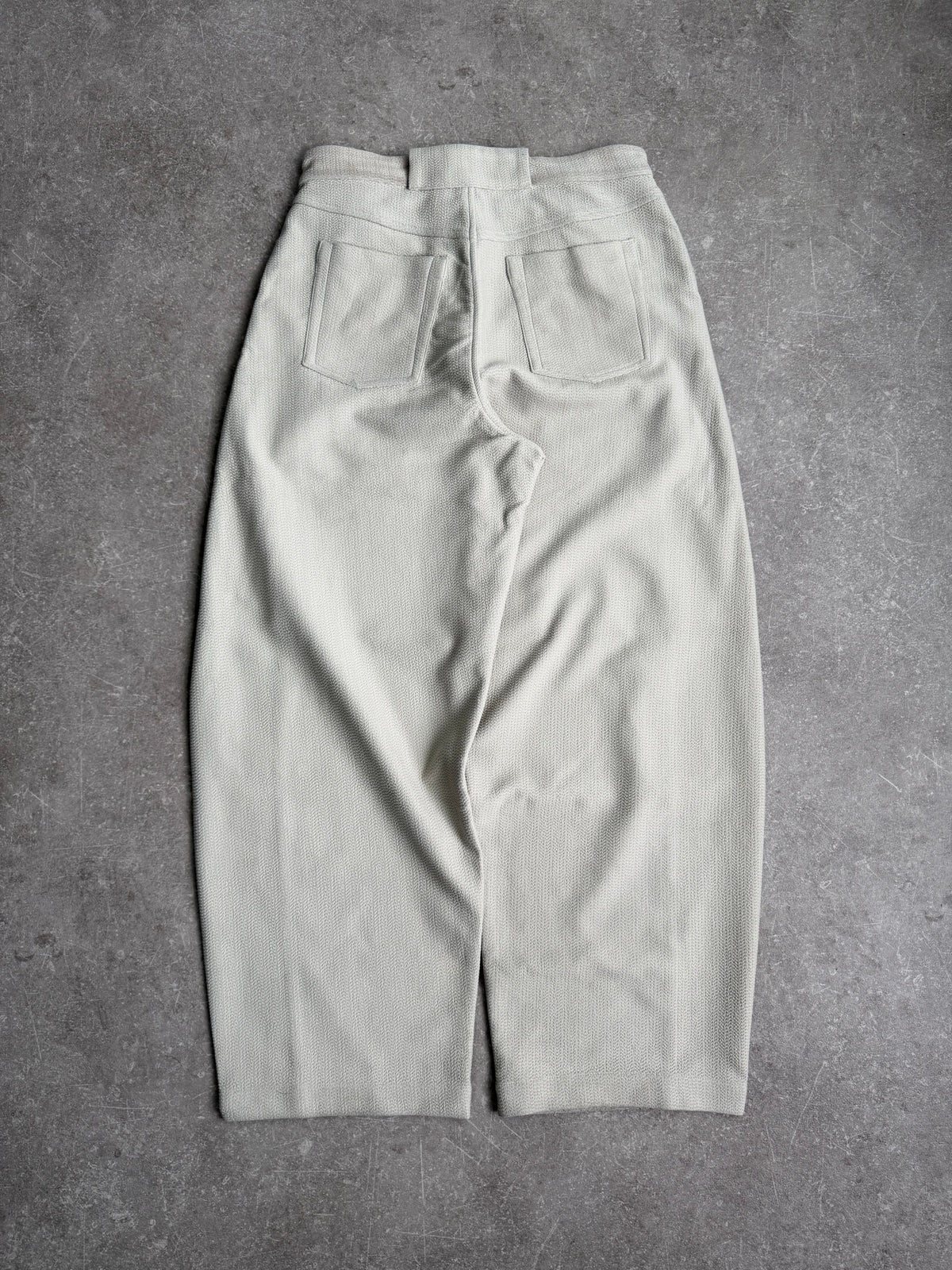 VINTAGE WAFFLE KNIT BALLOON PANTS