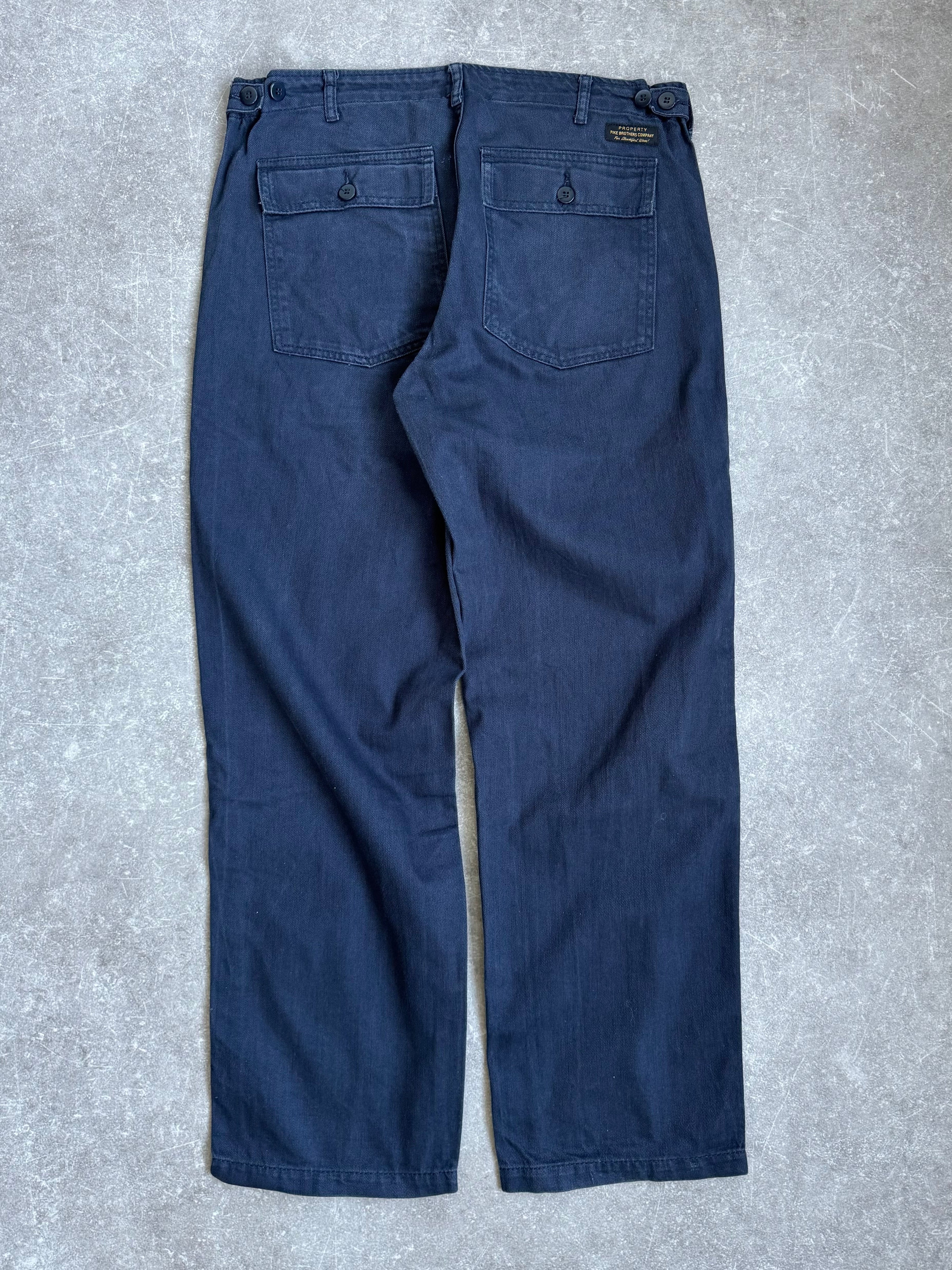 VINTAGE PIKE BROTHERS UTILITY CANVAS PANTS