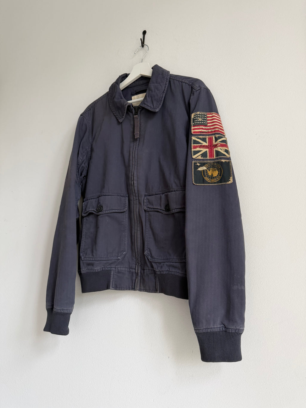 2010s RALPH LAUREN DENIM & SUPPLY CARGO PATCH JACKET