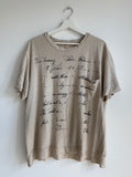 VINTAGE DOUBLE LAYERED GRAPHIC TEE