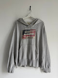 2010s RALPH LAUREN DENIM & SUPPLY USA FLAG HOODIE