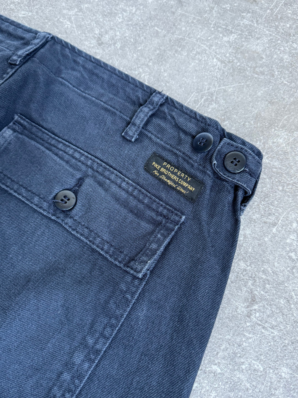 VINTAGE PIKE BROTHERS UTILITY CANVAS PANTS