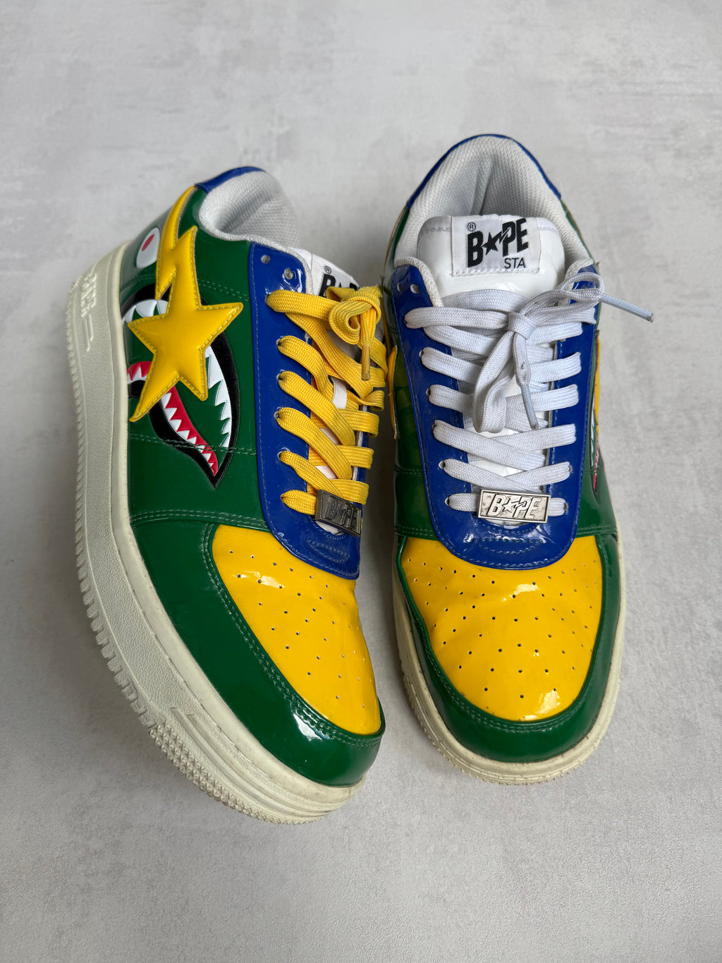 BAPESTA PATENT LEATHER “BRAZIL”