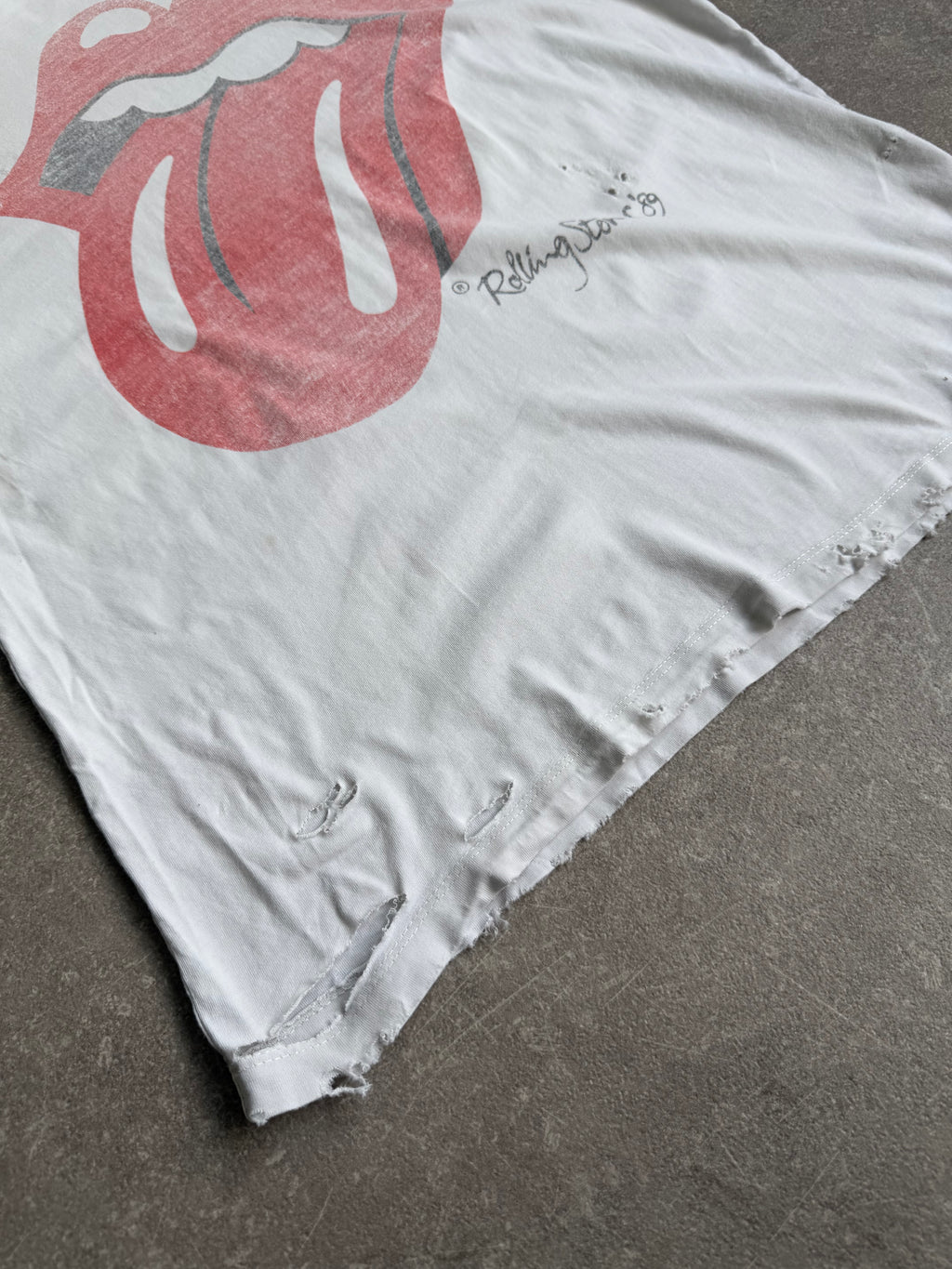 VINTAGE ROLLING STONES TOUR TEE