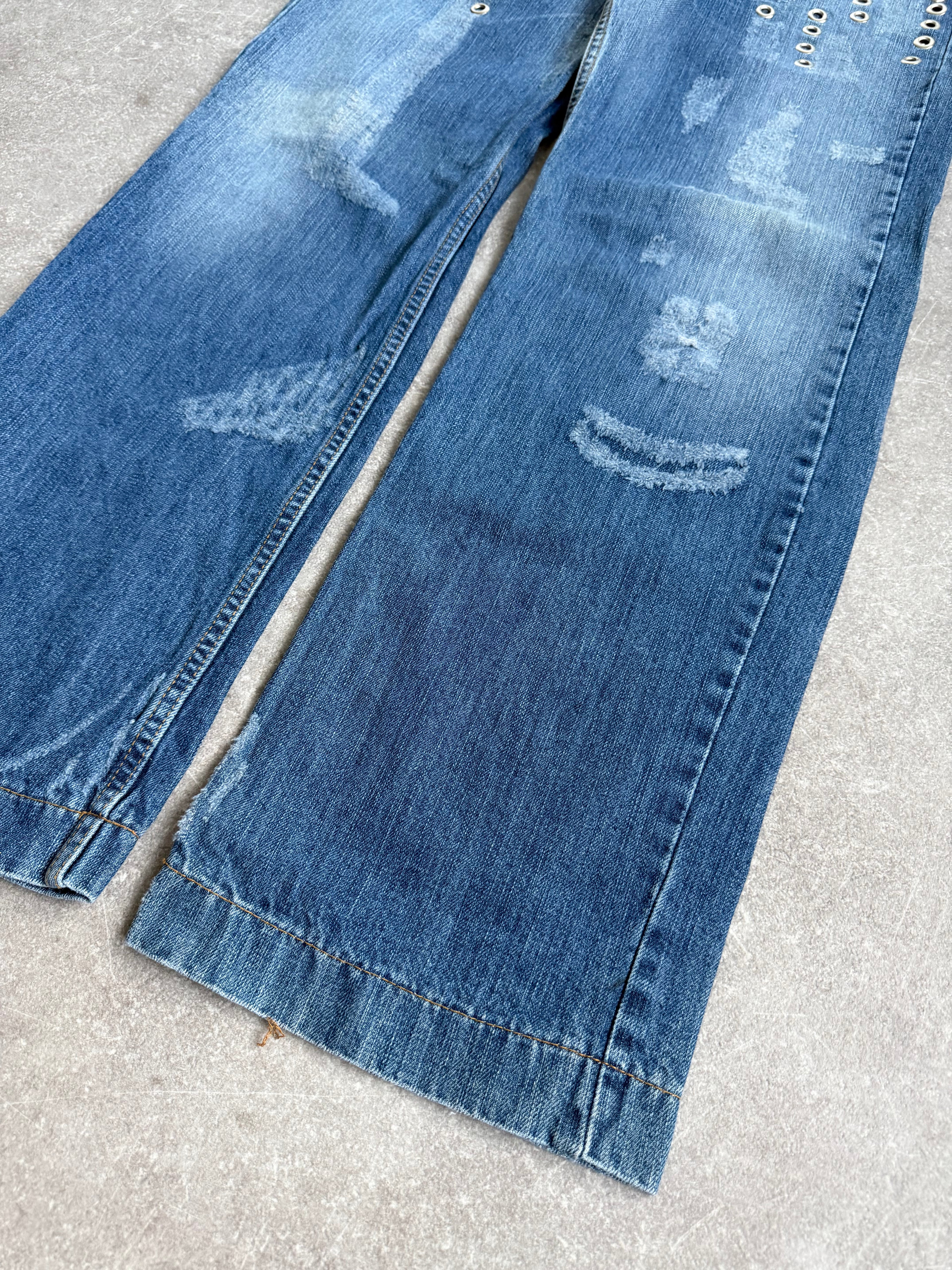 DOLCE GABBANA SS06 EYELET DENIM