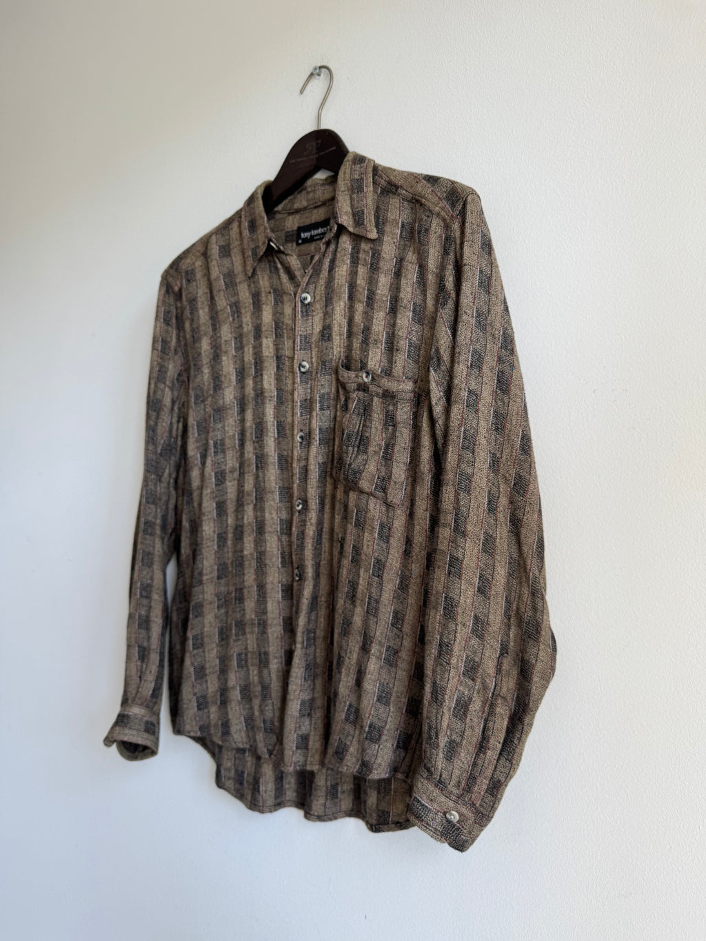 VINTAGE PLAID FLANNEL SHIRT