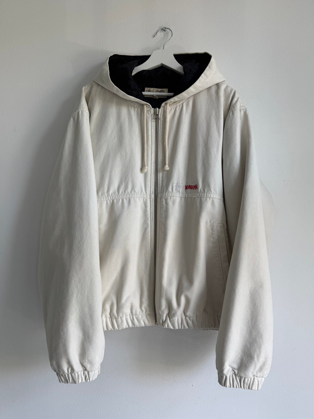 STUSSY UNLINED CANVAS WORK JACKET
