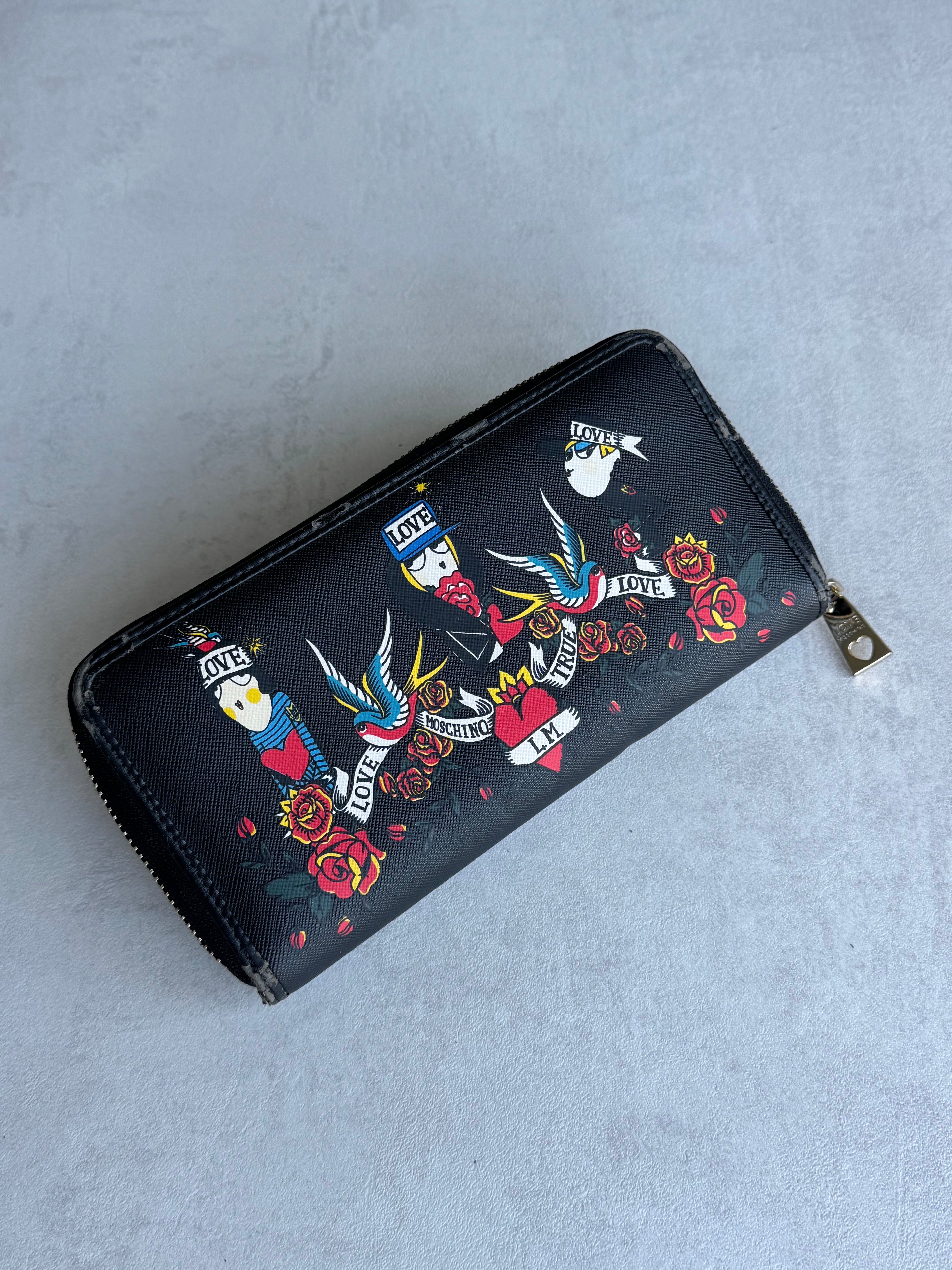MOSCHINO GRAPHIC WALLET