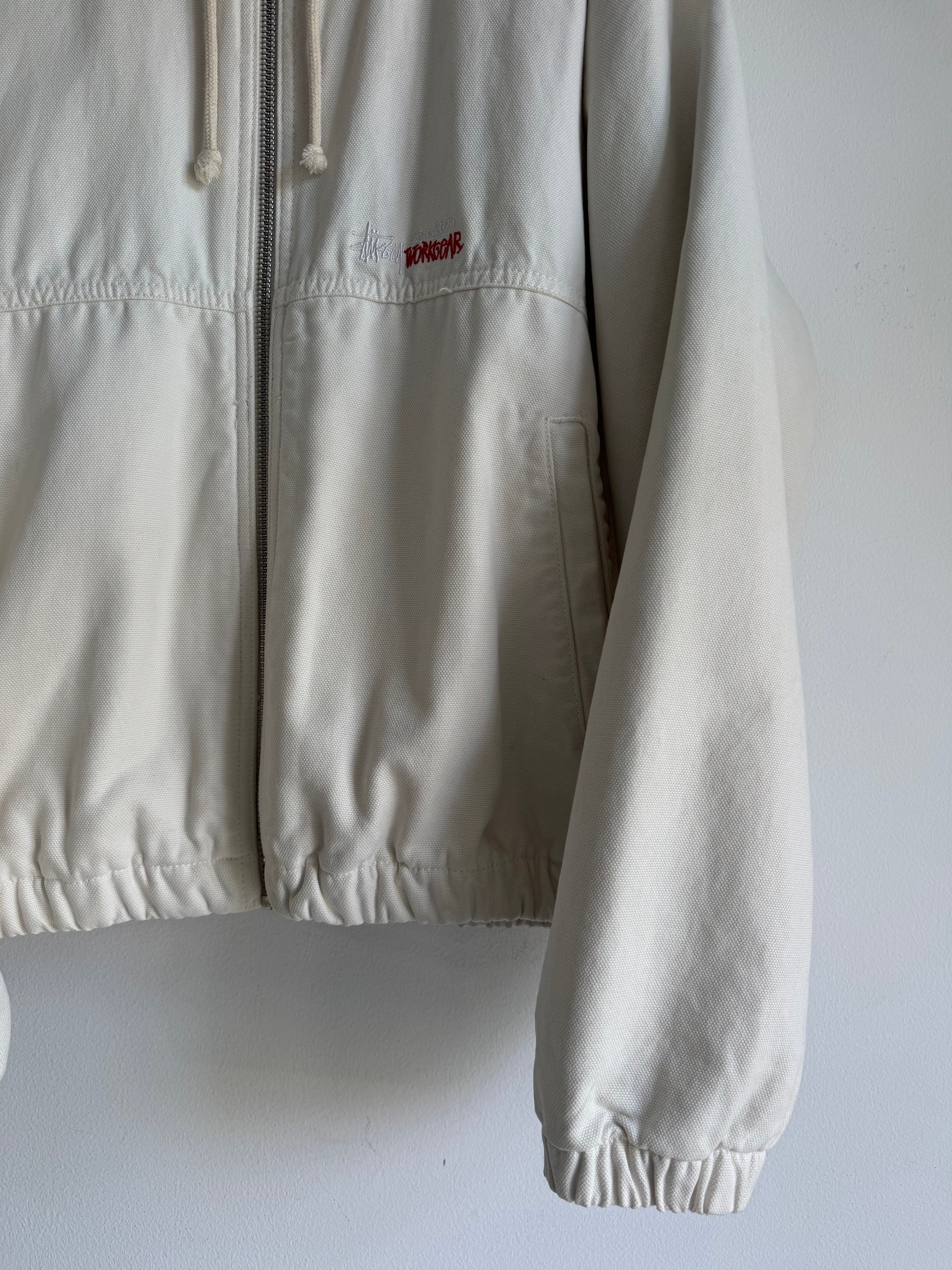 STUSSY UNLINED CANVAS WORK JACKET