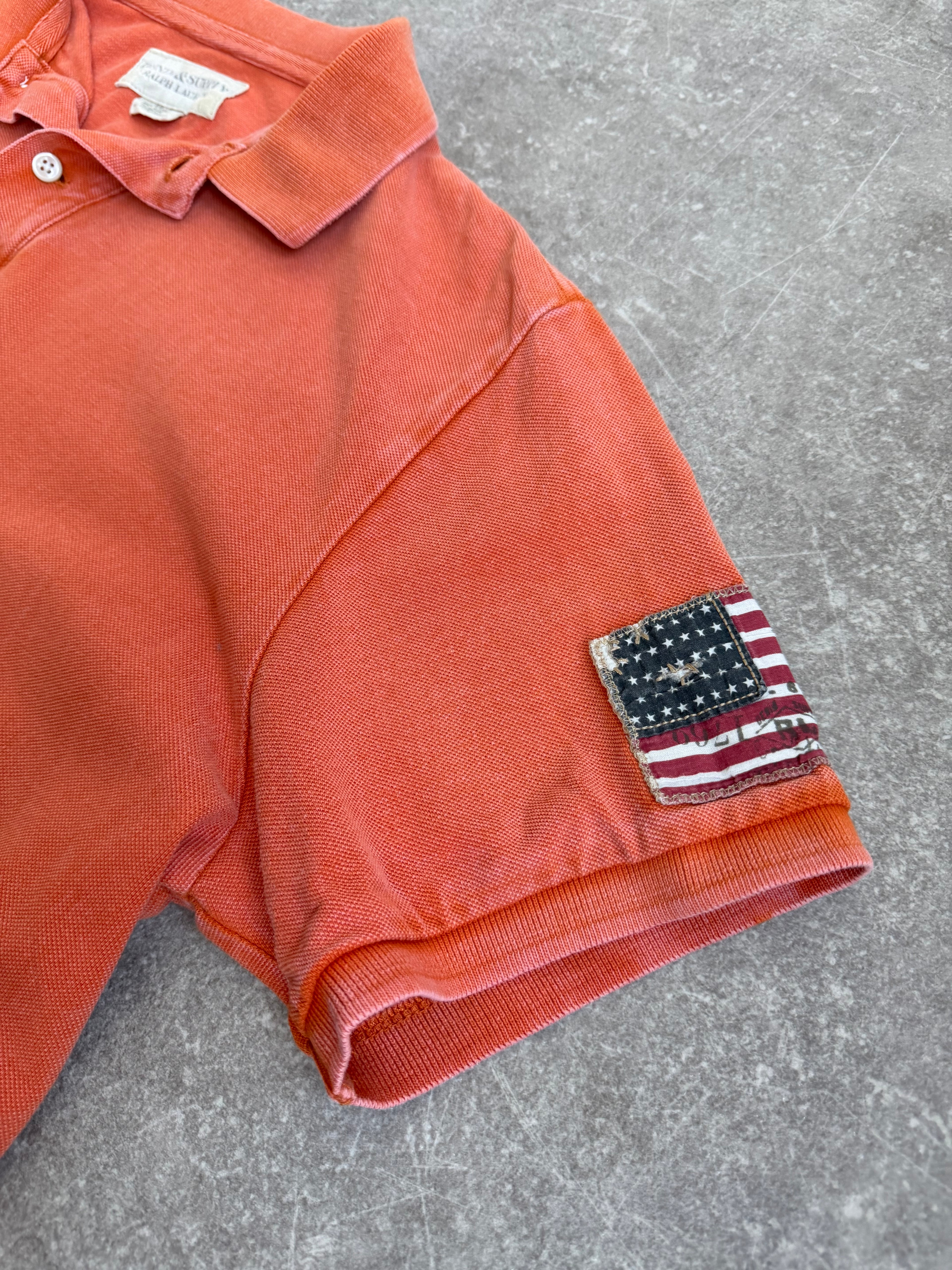 VINTAGE RL PATCH POLO SHIRT