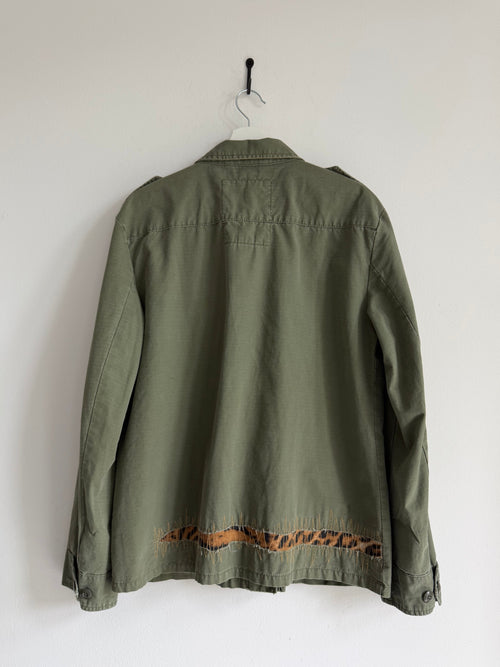 2010s REWORKED RALPH LAUREN DENIM & SUPPLY PARKA JACKET