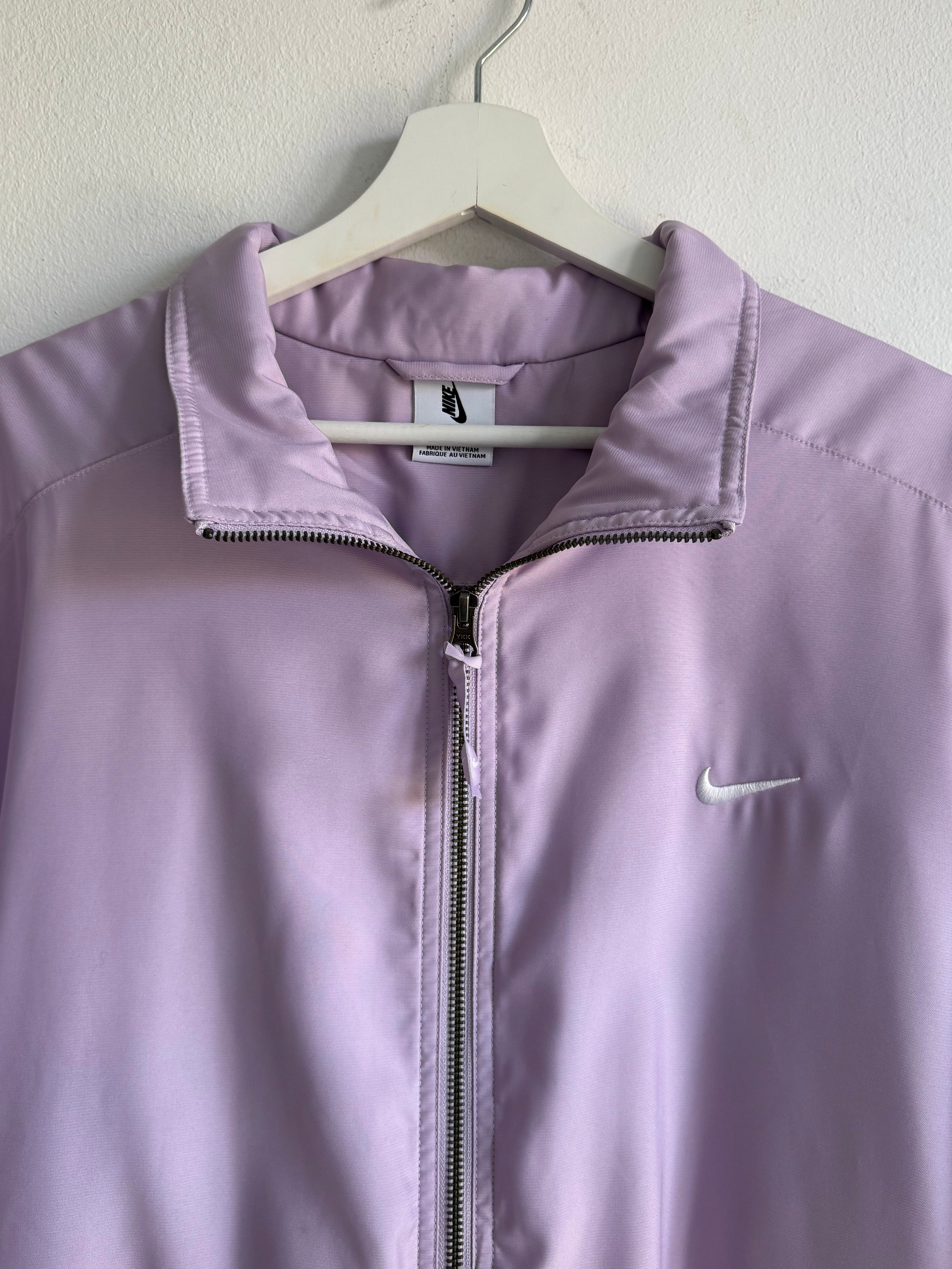 NIKE LAB SOLO SWOOSH SATIN JACKET