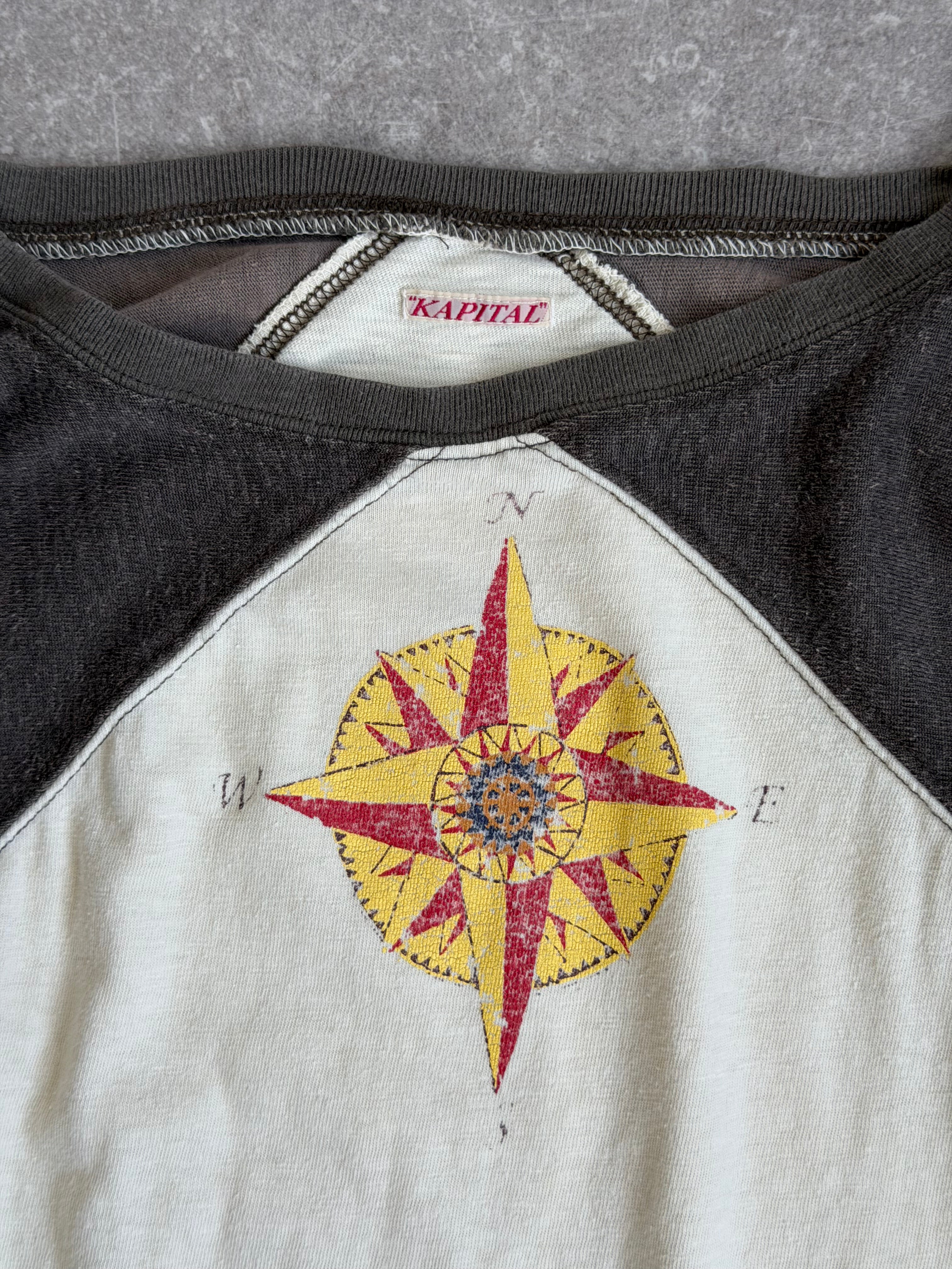 VINTAGE KAPITAL RAGLAN BASEBALL TEE