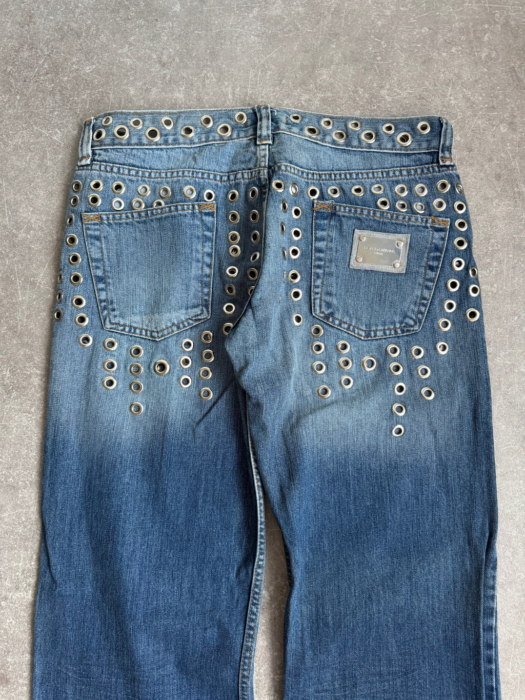 DOLCE GABBANA SS06 EYELET DENIM