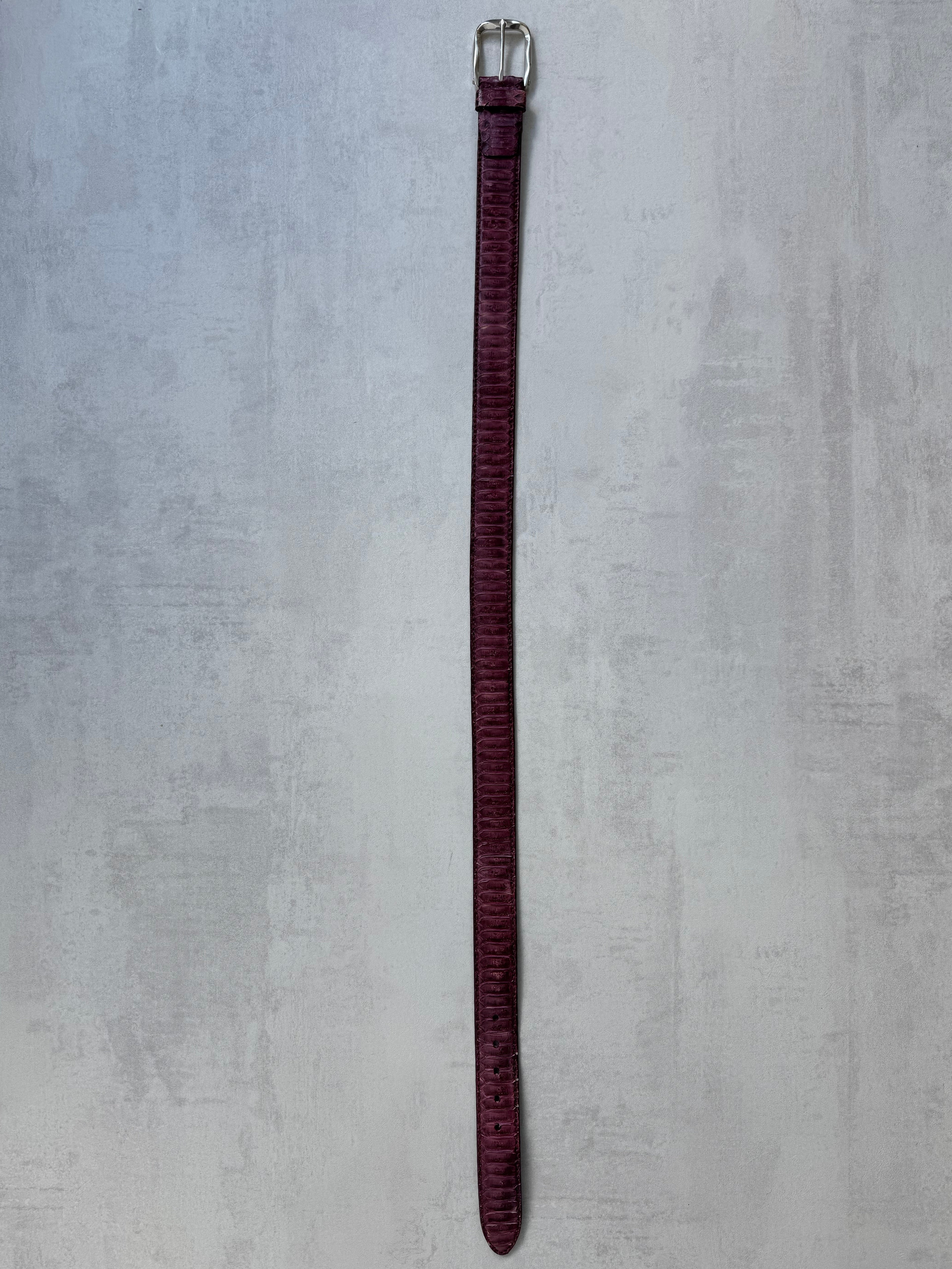 SNAKE SKIN BELT