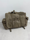 VINTAGE MILITARY CANVAS SHOULDER BAG