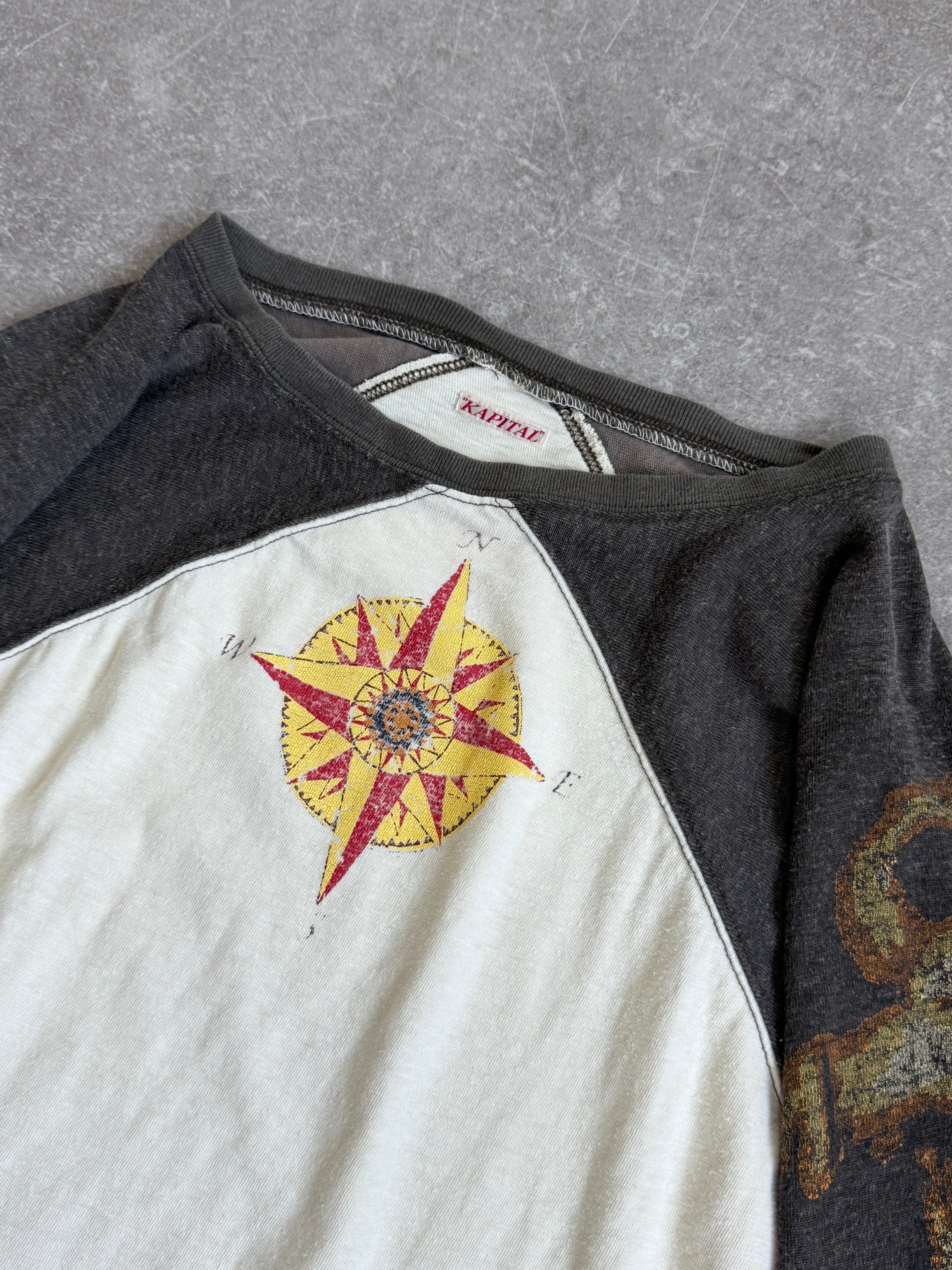 VINTAGE KAPITAL RAGLAN BASEBALL TEE