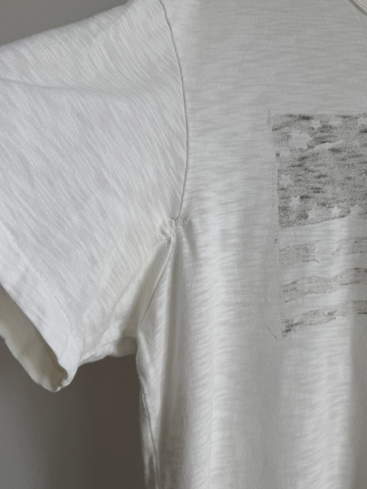 2010s RALPH LAUREN DENIM & SUPPLY USA FLAG TEE