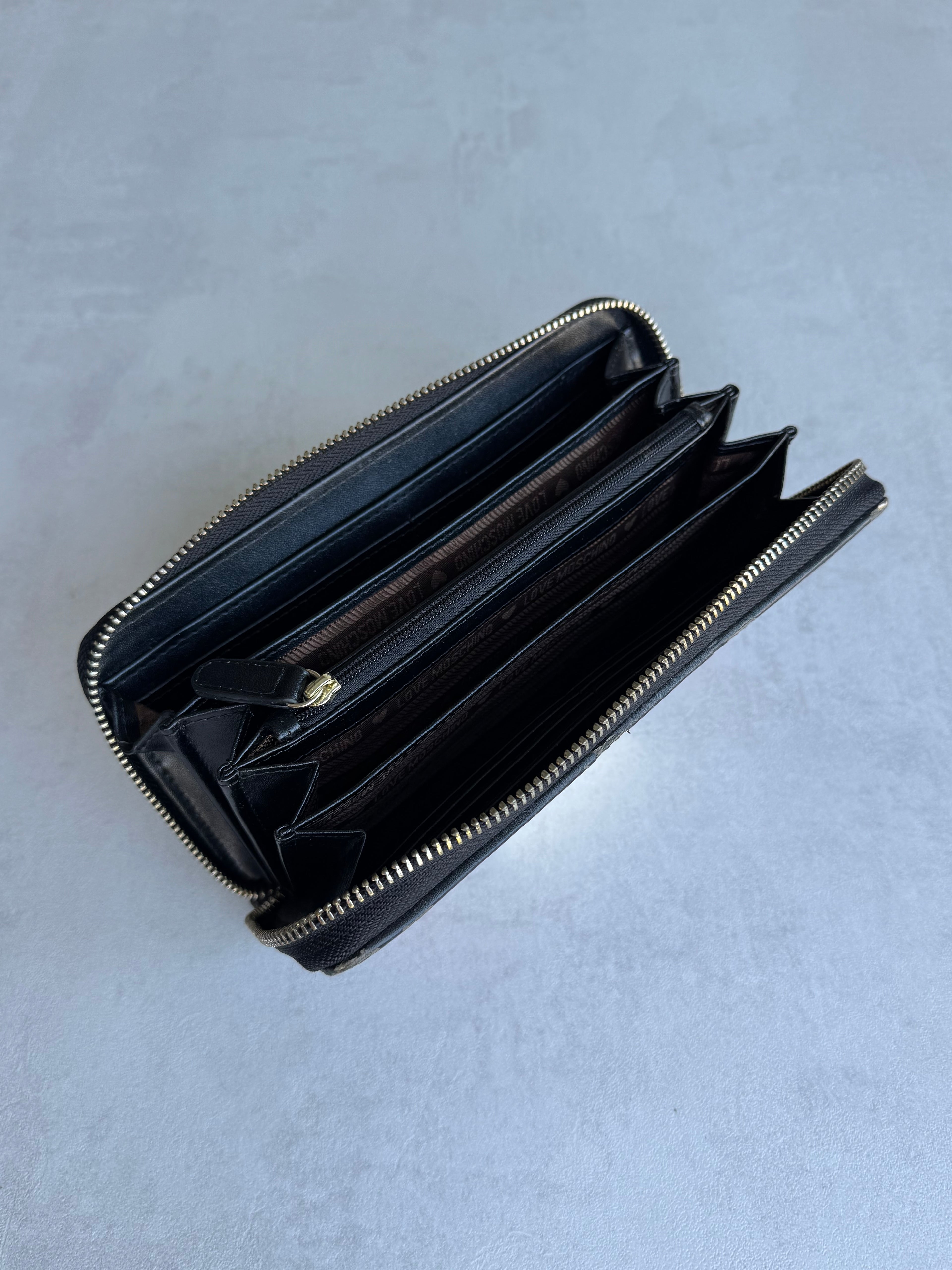 MOSCHINO GRAPHIC WALLET