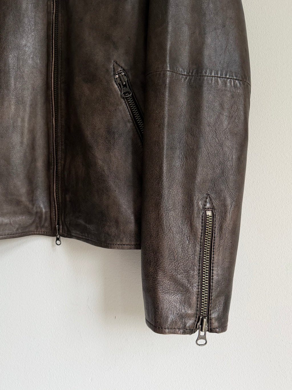 SAMSOE SAMSOE LEATHER JACKET