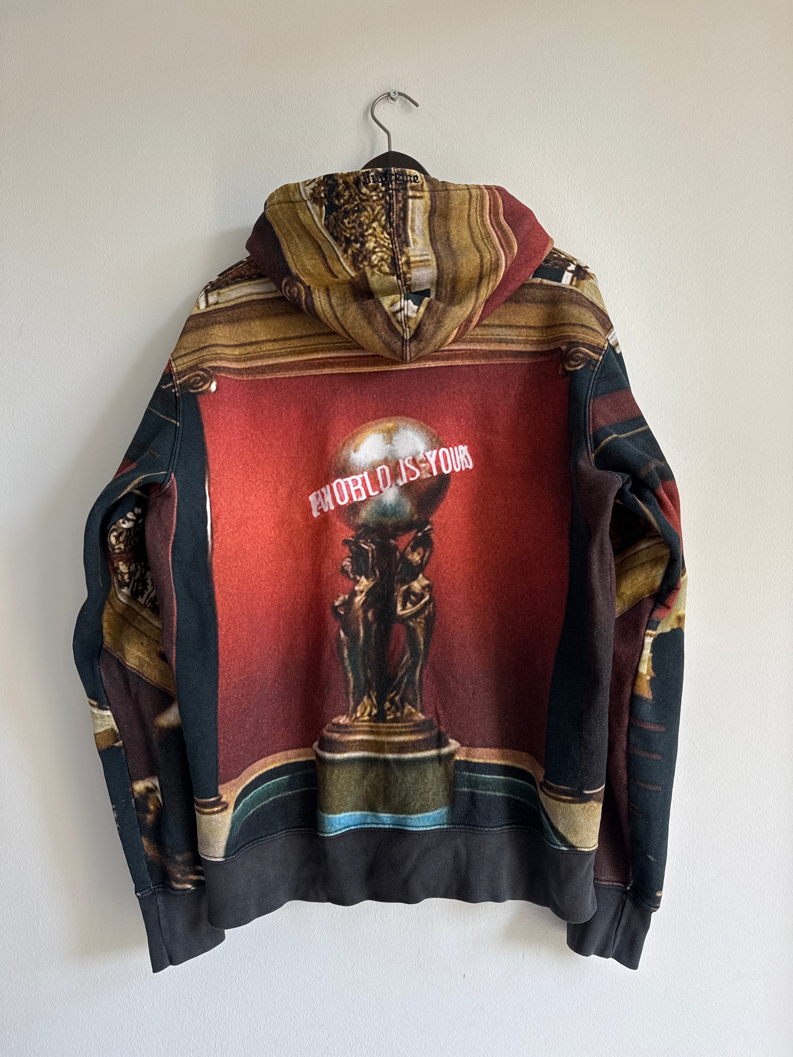 SUPREME SCARFACE „WORLD IS YOURS“ HOODIE FW17