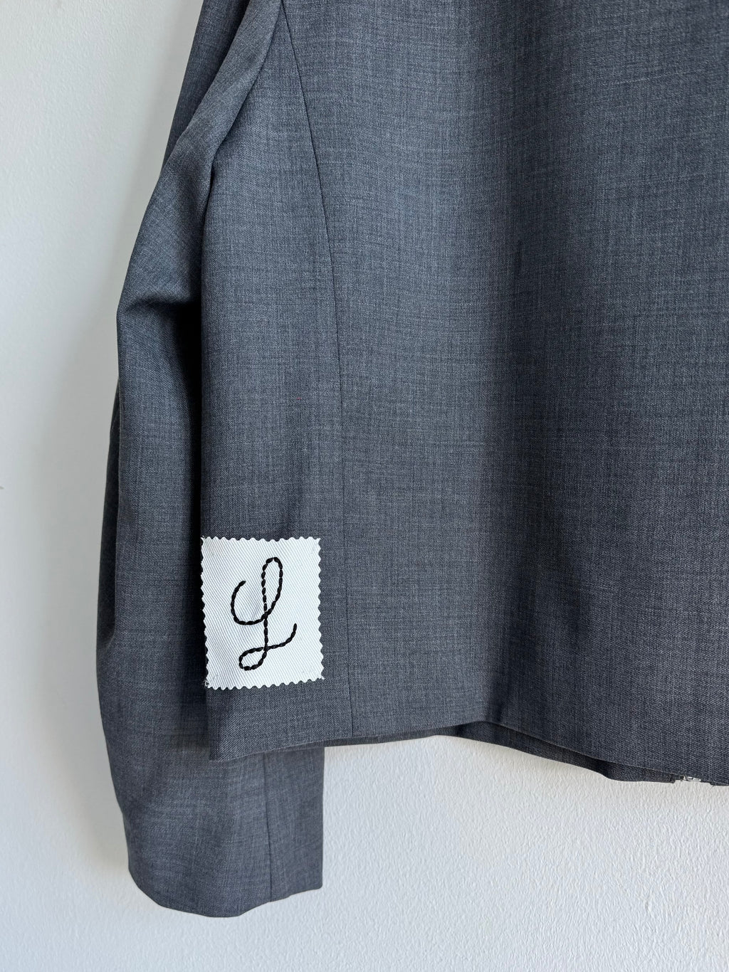 VINTAGE CROPPED TAILORED JACKET