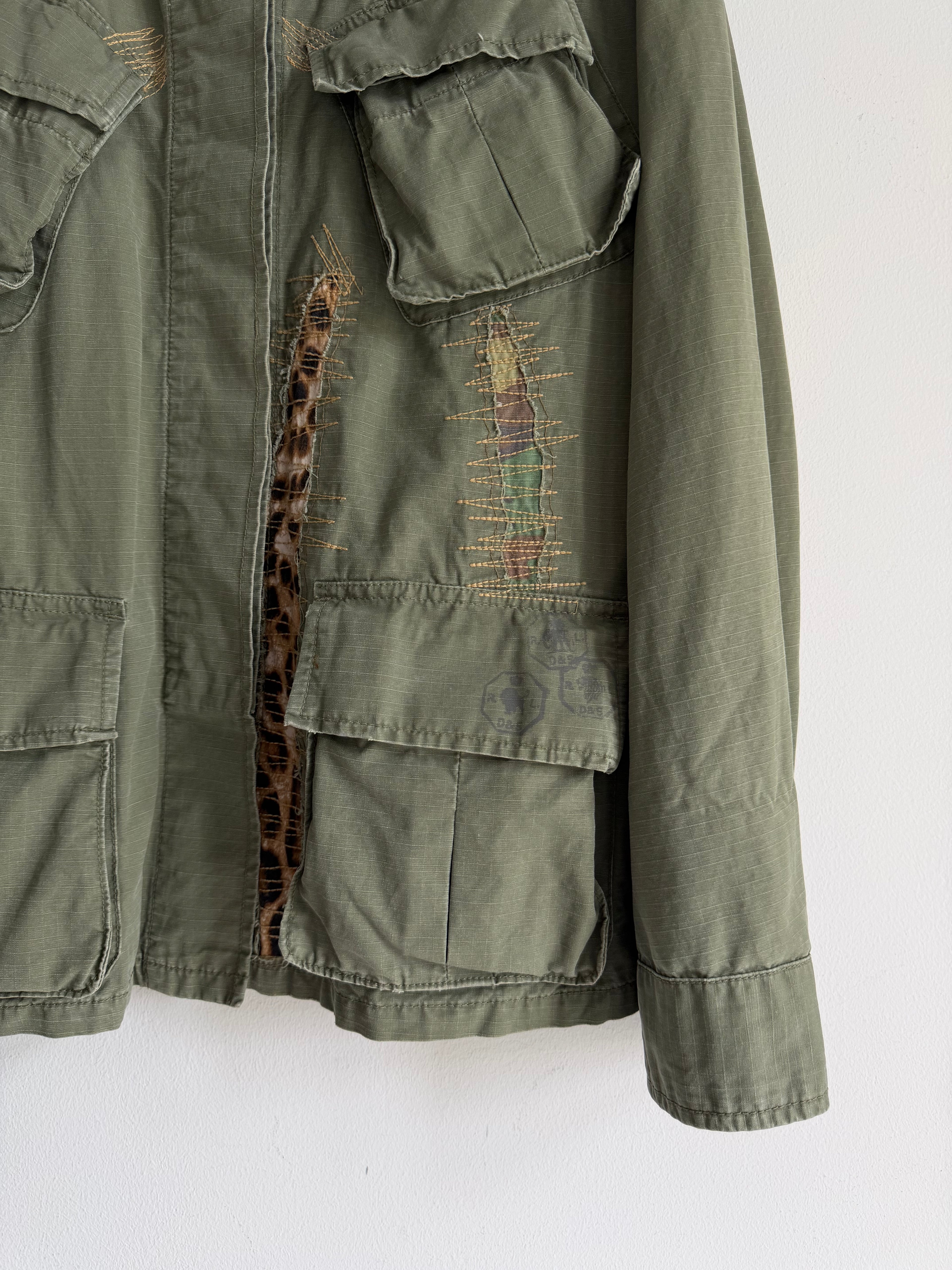 2010s REWORKED RALPH LAUREN DENIM & SUPPLY PARKA JACKET