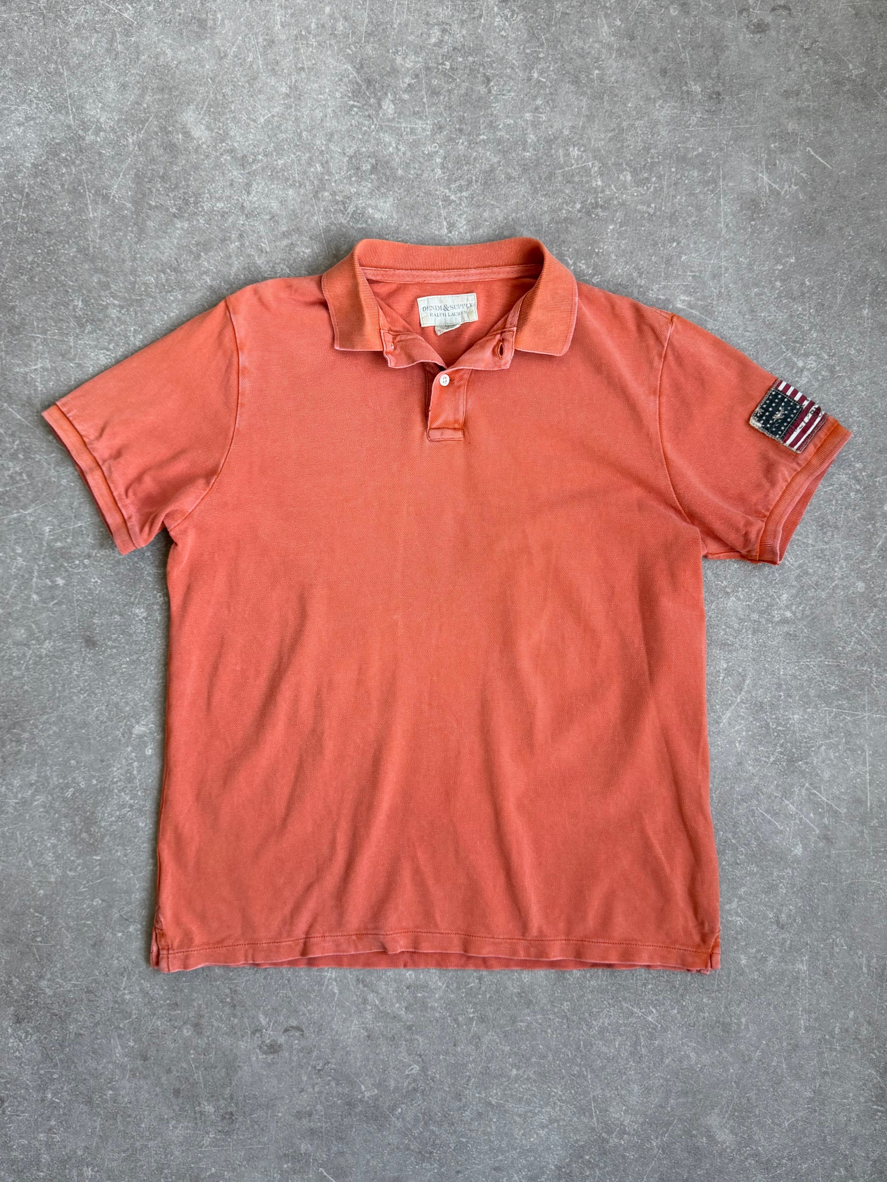 VINTAGE RL PATCH POLO SHIRT