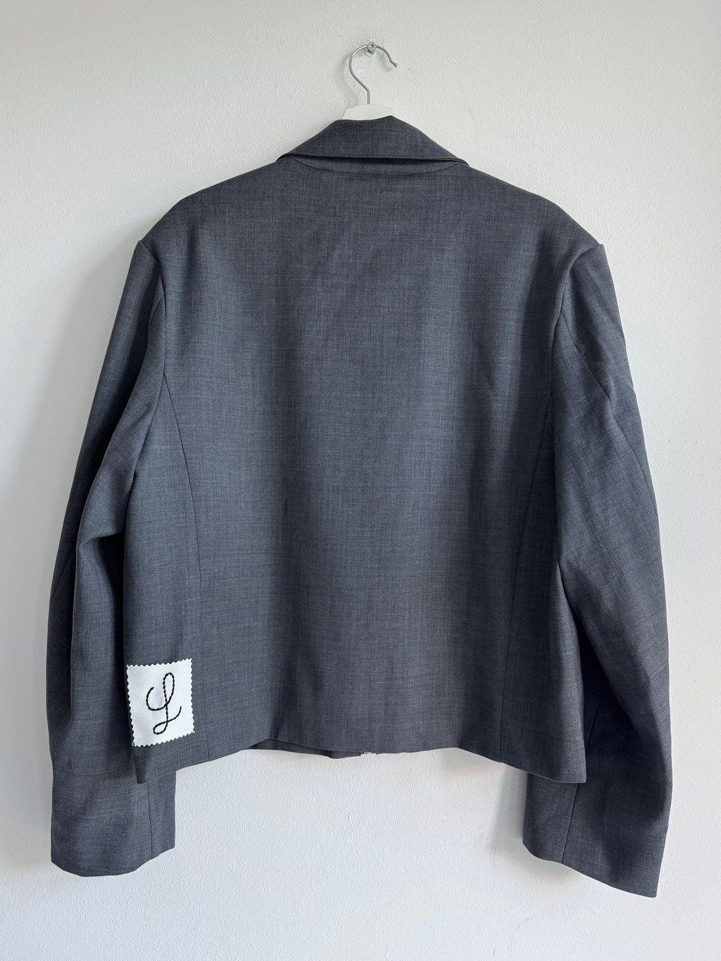 VINTAGE CROPPED TAILORED JACKET