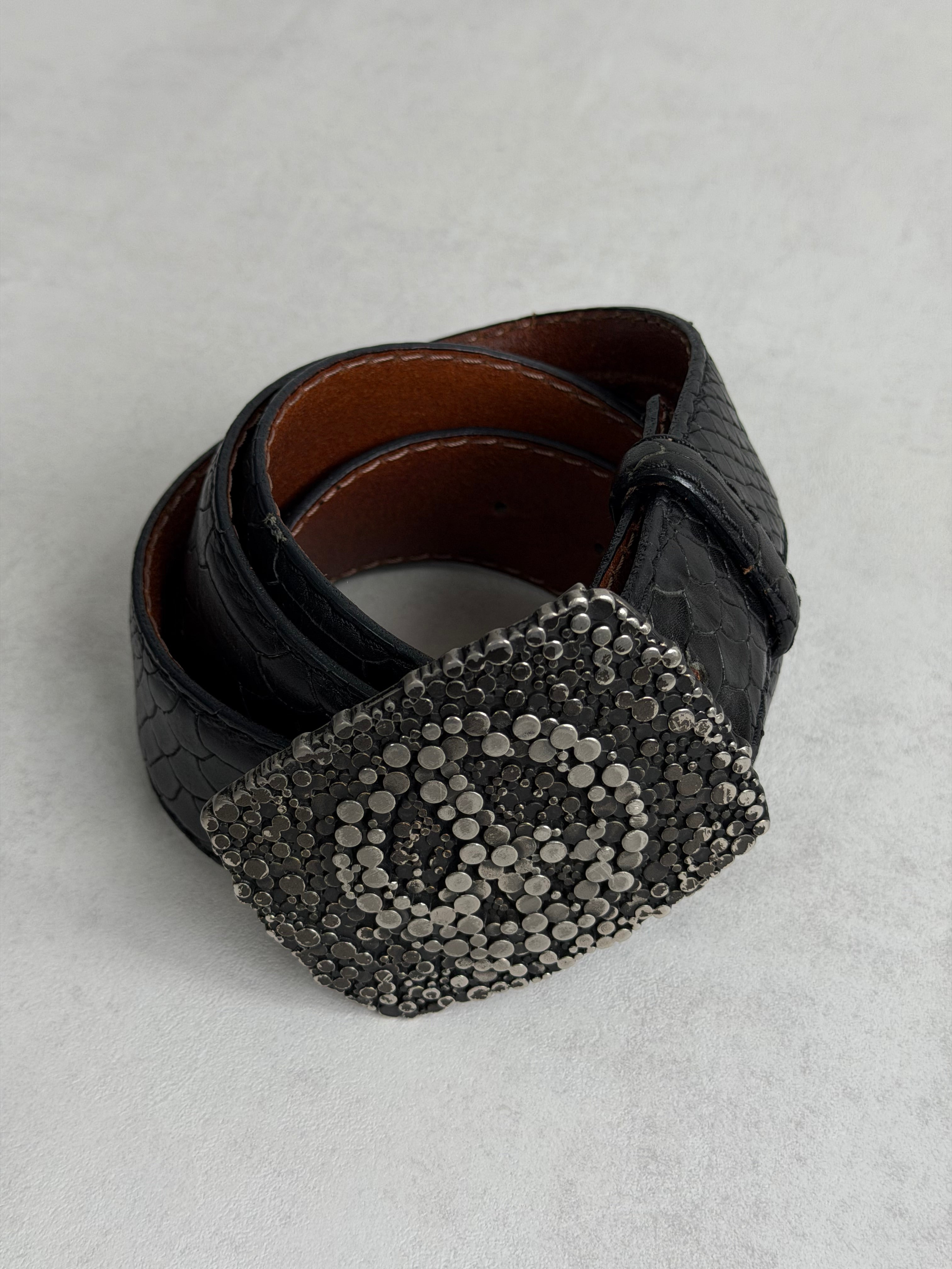 VINTAGE PEACE BUCKLE BELT