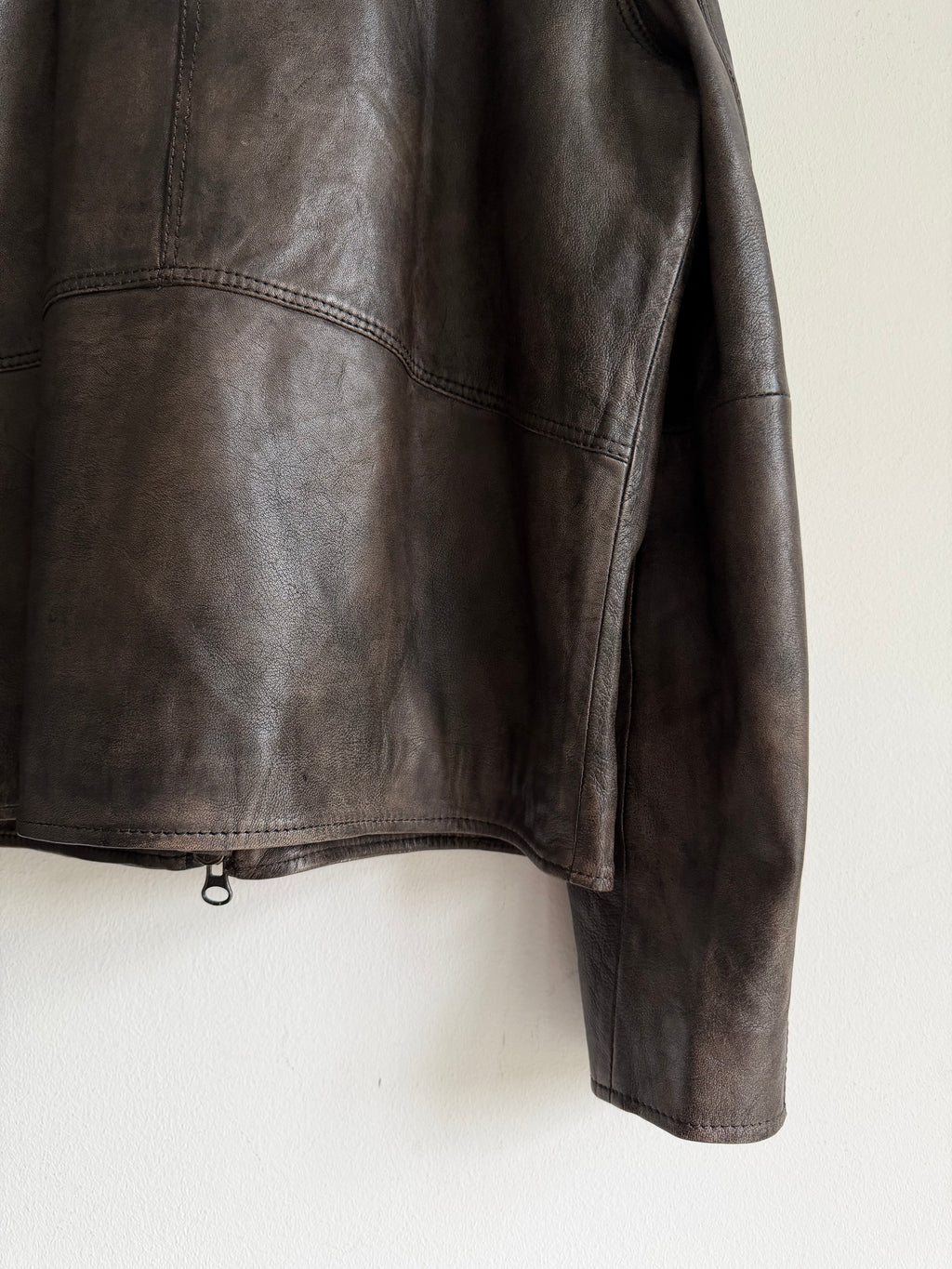 SAMSOE SAMSOE LEATHER JACKET