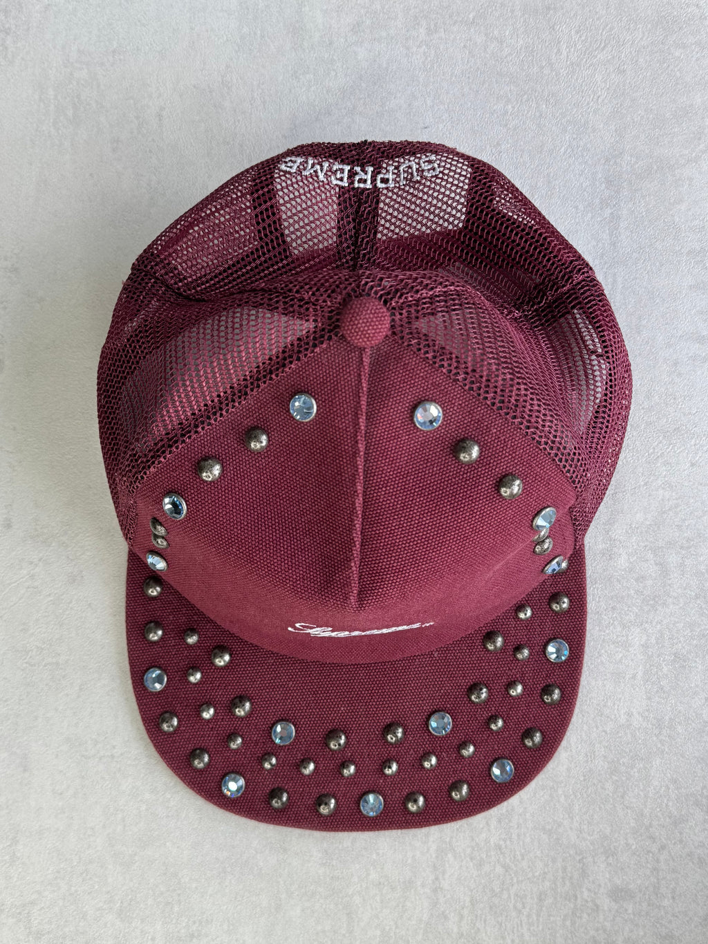 SUPREME B.B. SIMON STUDDED HAT