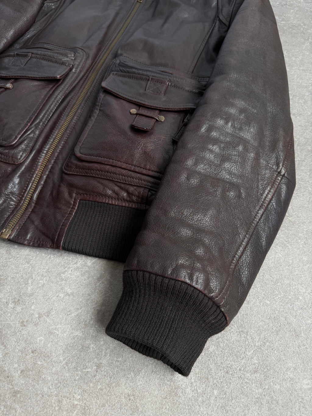 2000s DOLCE & GABBANA LAMBSKIN LEATHER JACKET