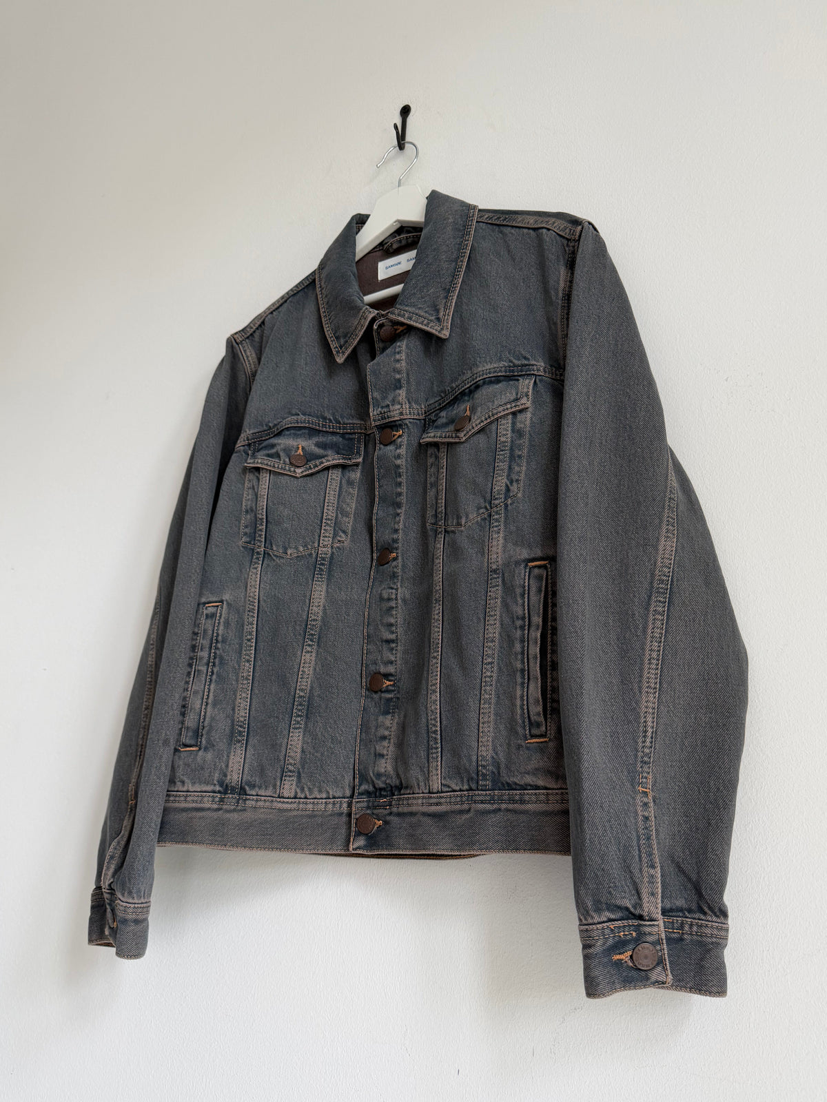 SAMSOE SAMSOE WASHED DENIM JACKET