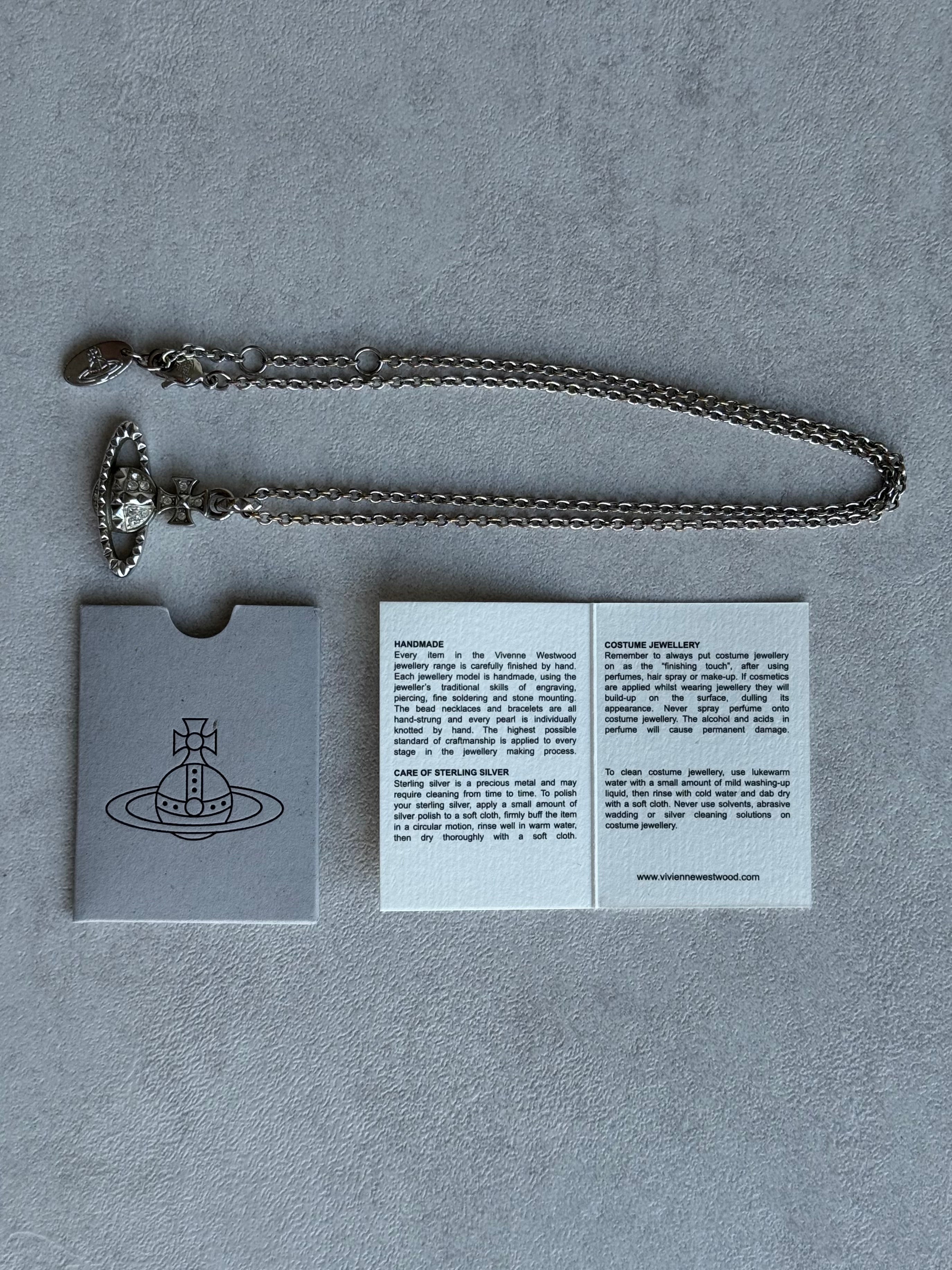 VIVIENNE WESTWOOD MINI RELIEF PENDANT CHAIN