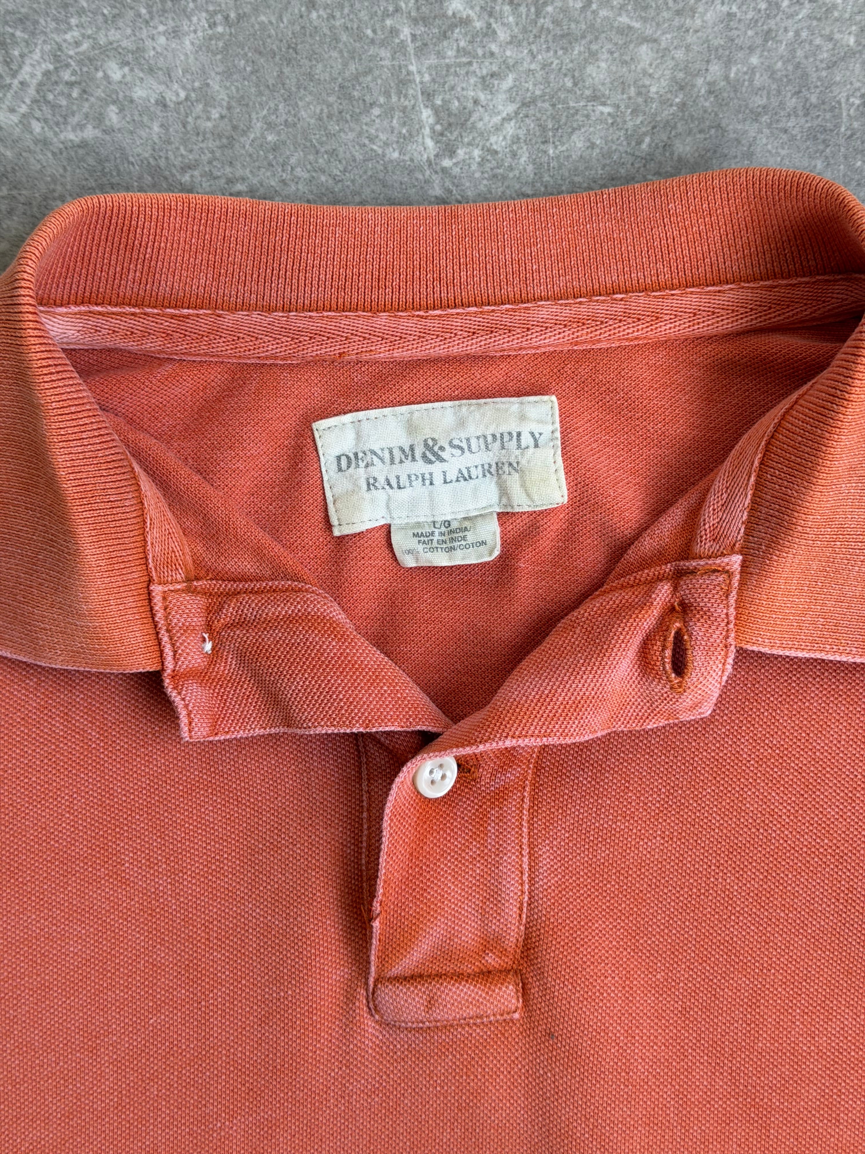 VINTAGE RL PATCH POLO SHIRT