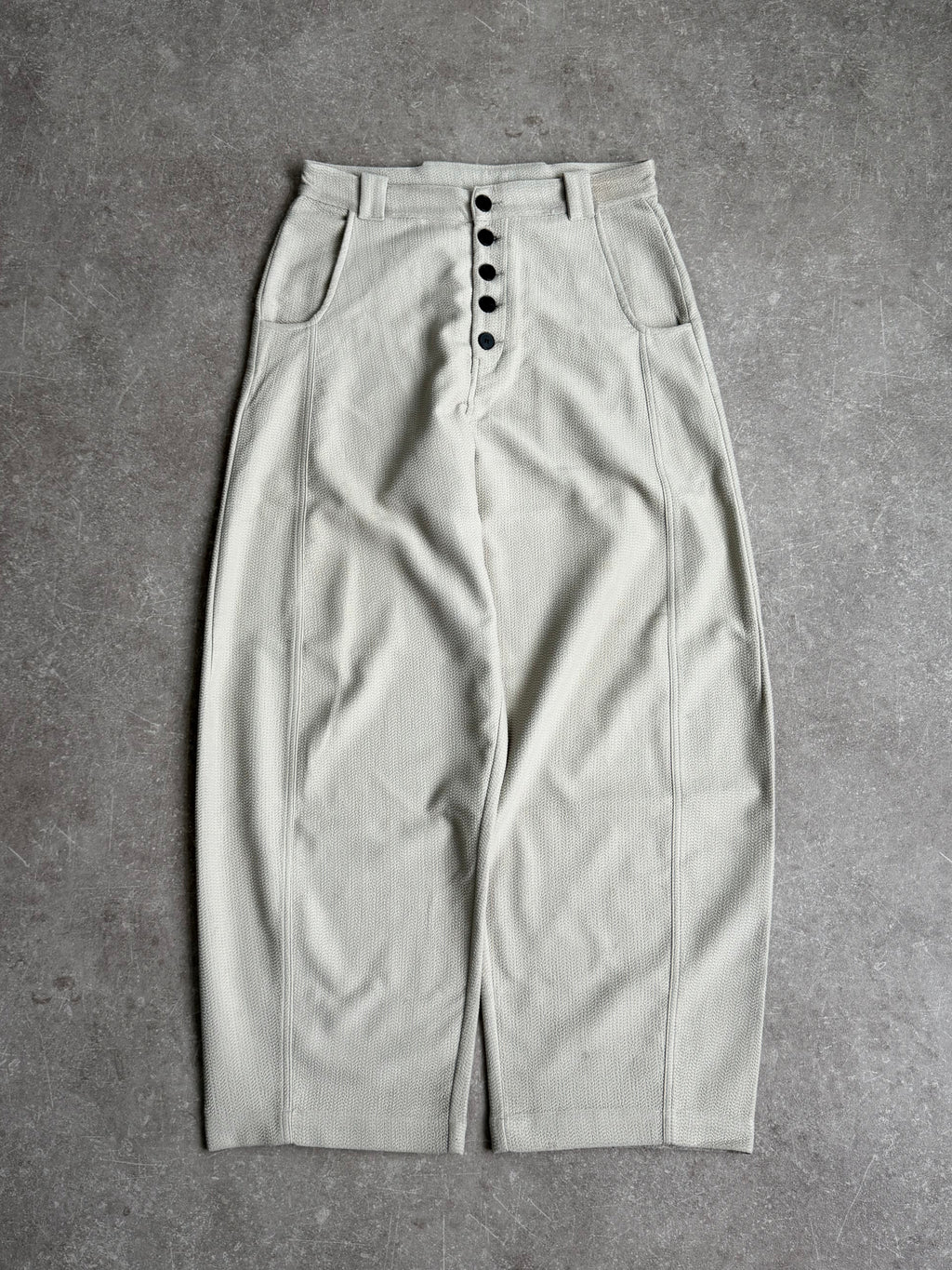VINTAGE WAFFLE KNIT BALLOON PANTS