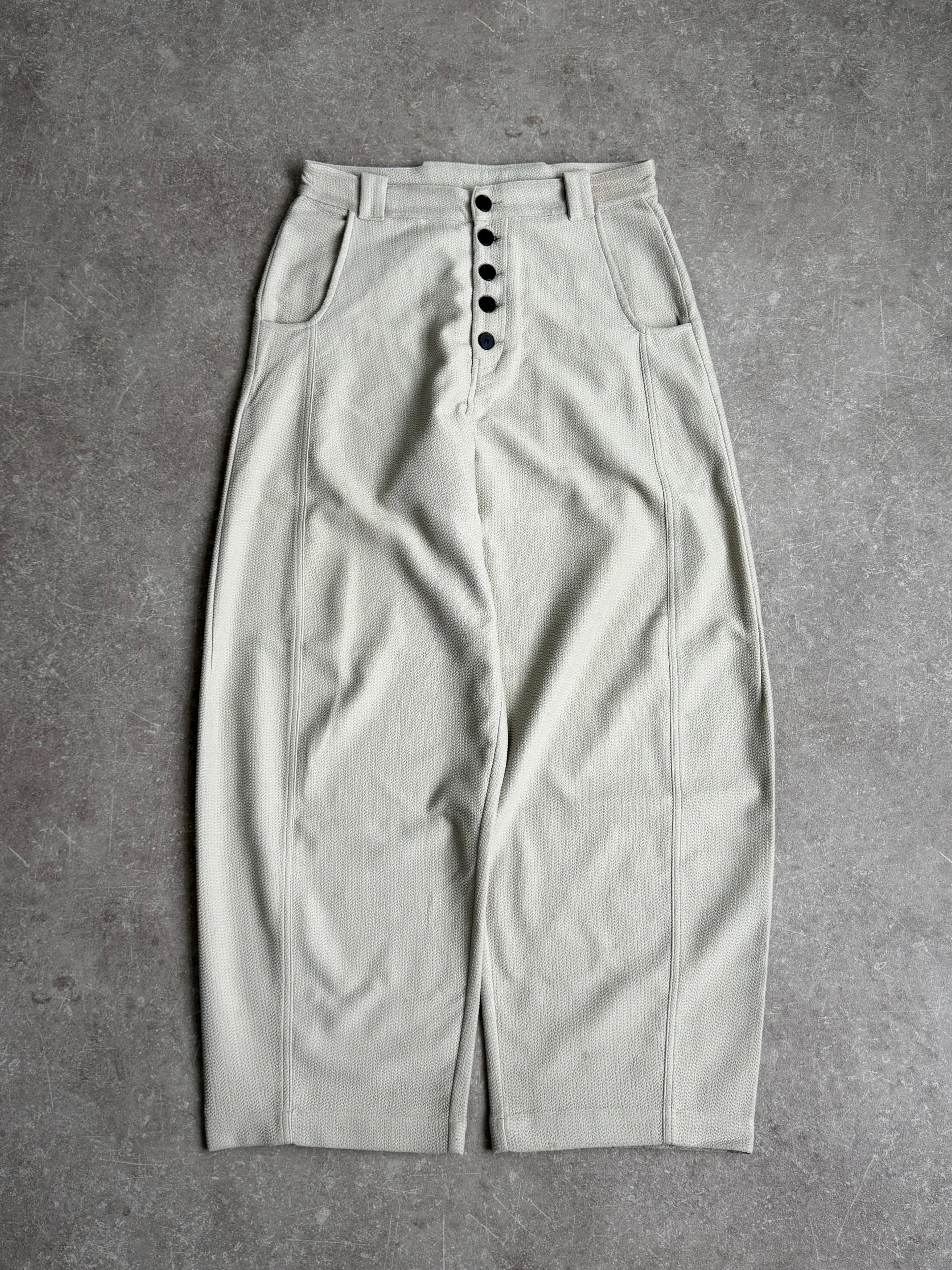 VINTAGE WAFFLE KNIT BALLOON PANTS