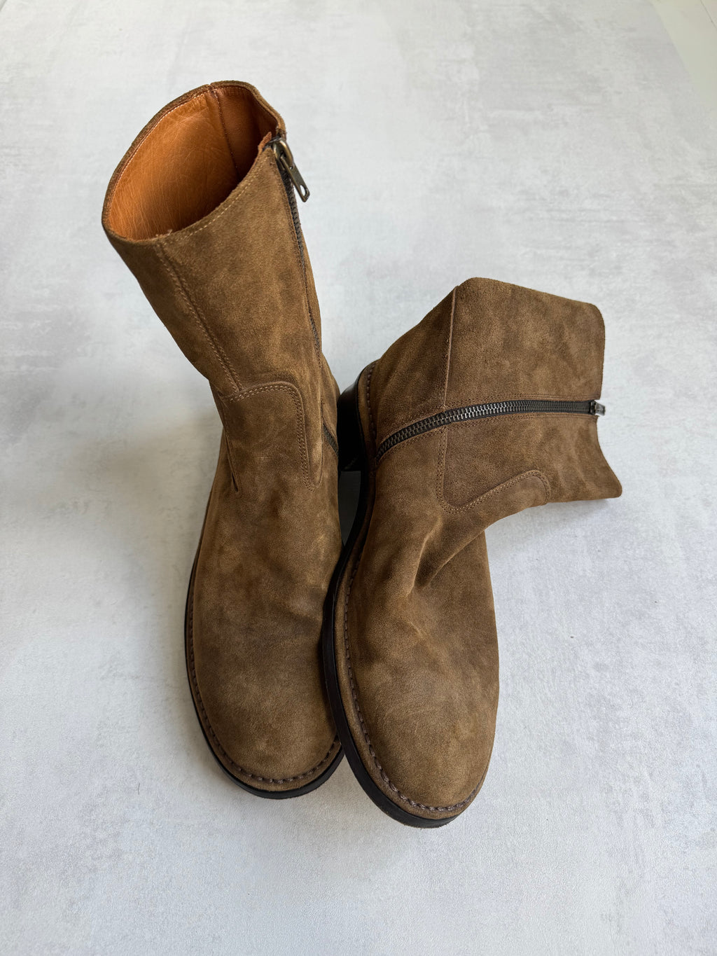 JOHN VARVATOS SUEDE BOOTS