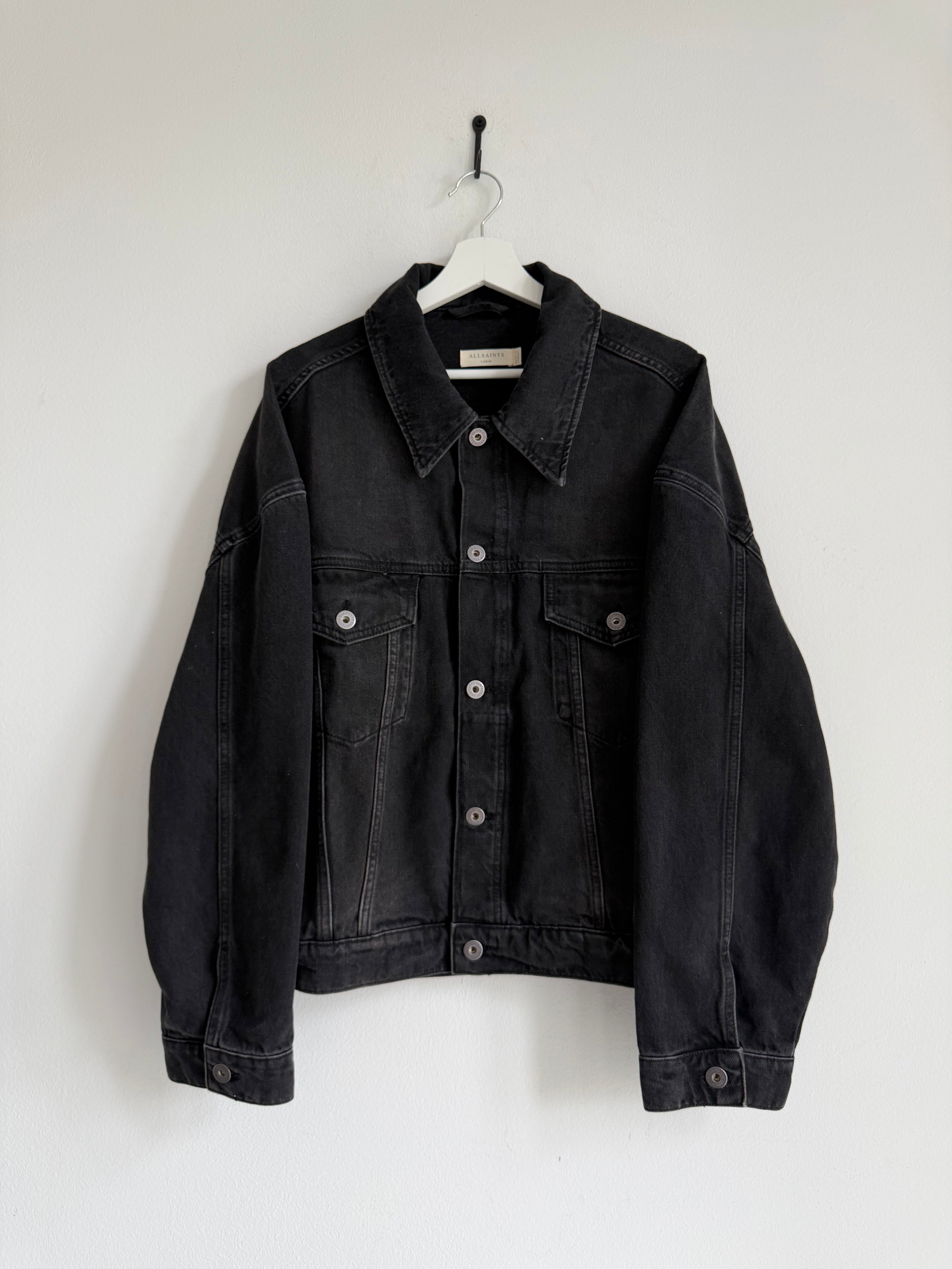 ALL SAINT WASHED DENIM JACKET