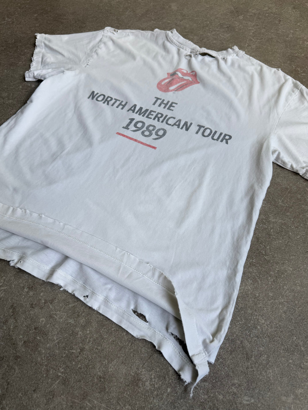 VINTAGE ROLLING STONES TOUR TEE