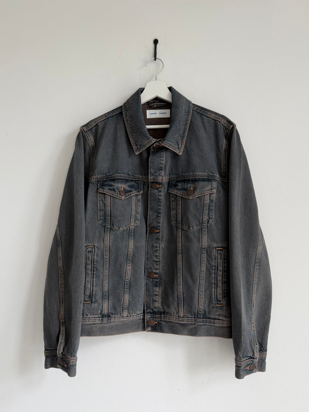 SAMSOE SAMSOE WASHED DENIM JACKET
