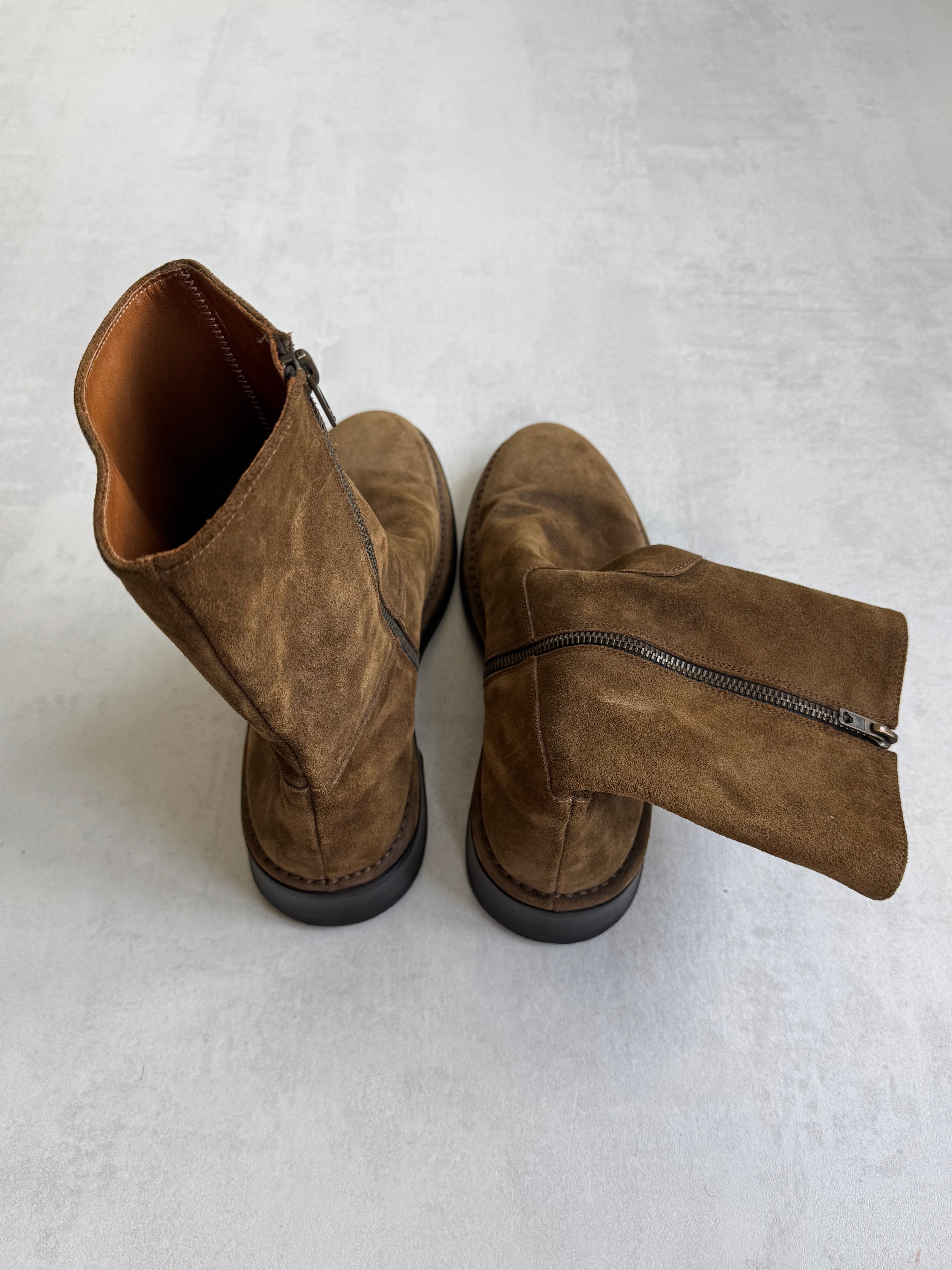 JOHN VARVATOS SUEDE BOOTS