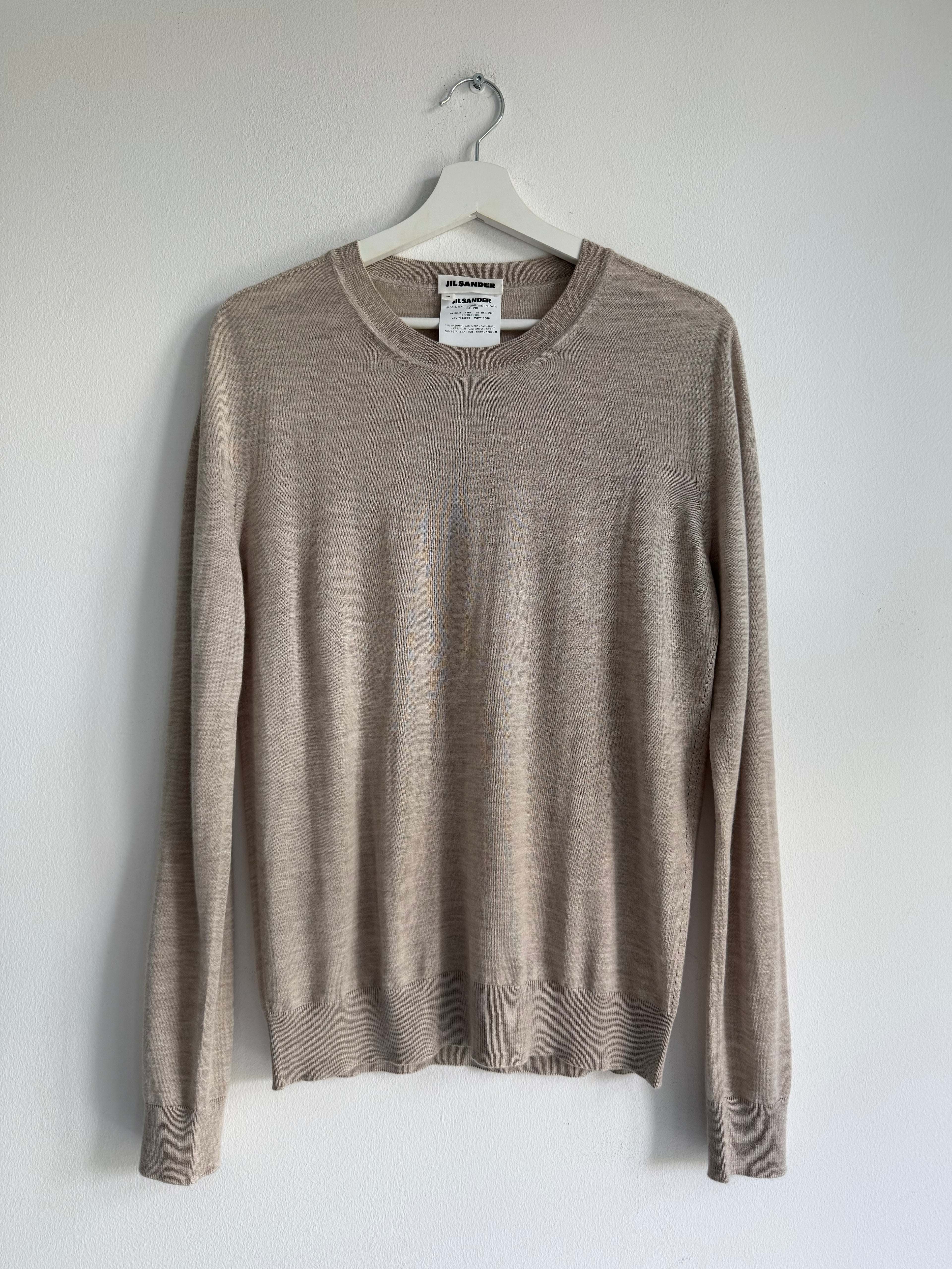JIL SANDER CASHMERE SILK SWEATER