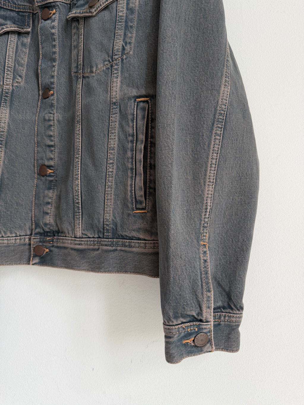 SAMSOE SAMSOE WASHED DENIM JACKET