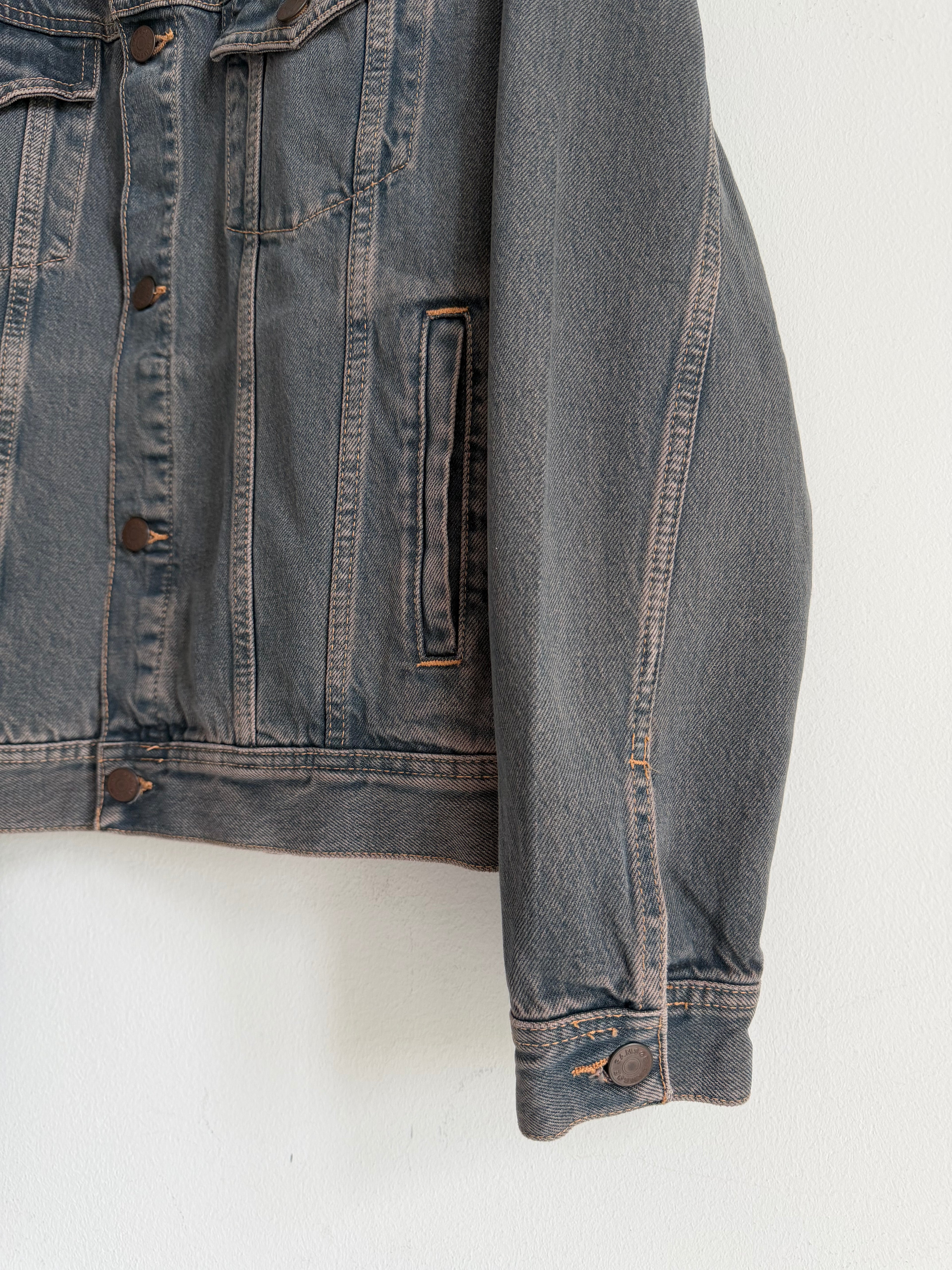 SAMSOE SAMSOE WASHED DENIM JACKET